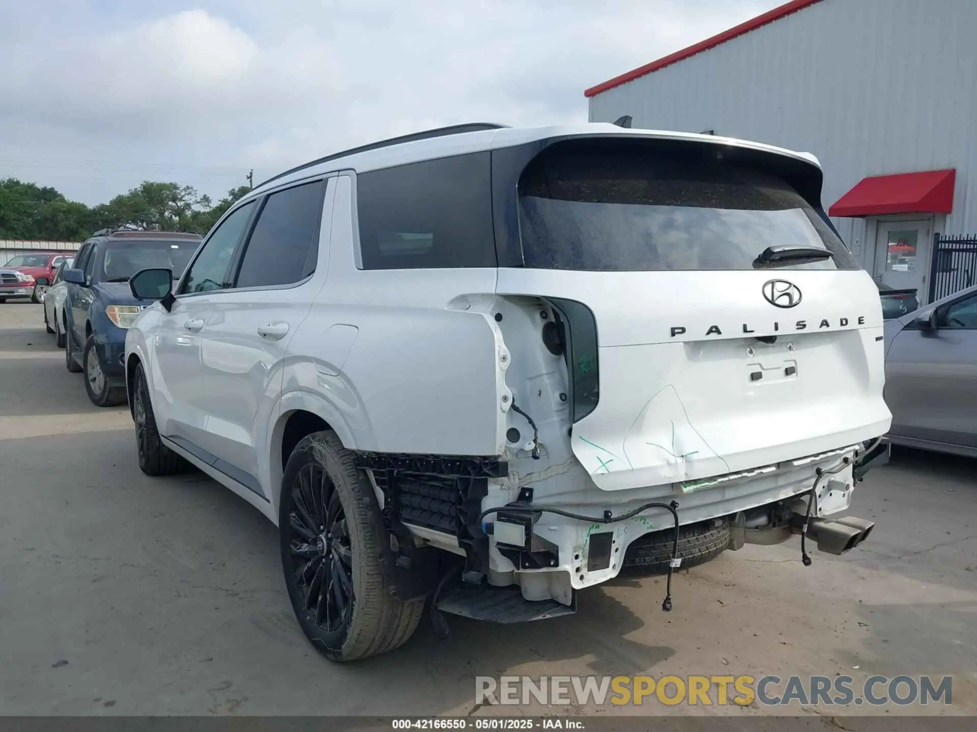 3 Фотография поврежденного автомобиля KM8R7DGEXRU712111 HYUNDAI PALISADE 2024