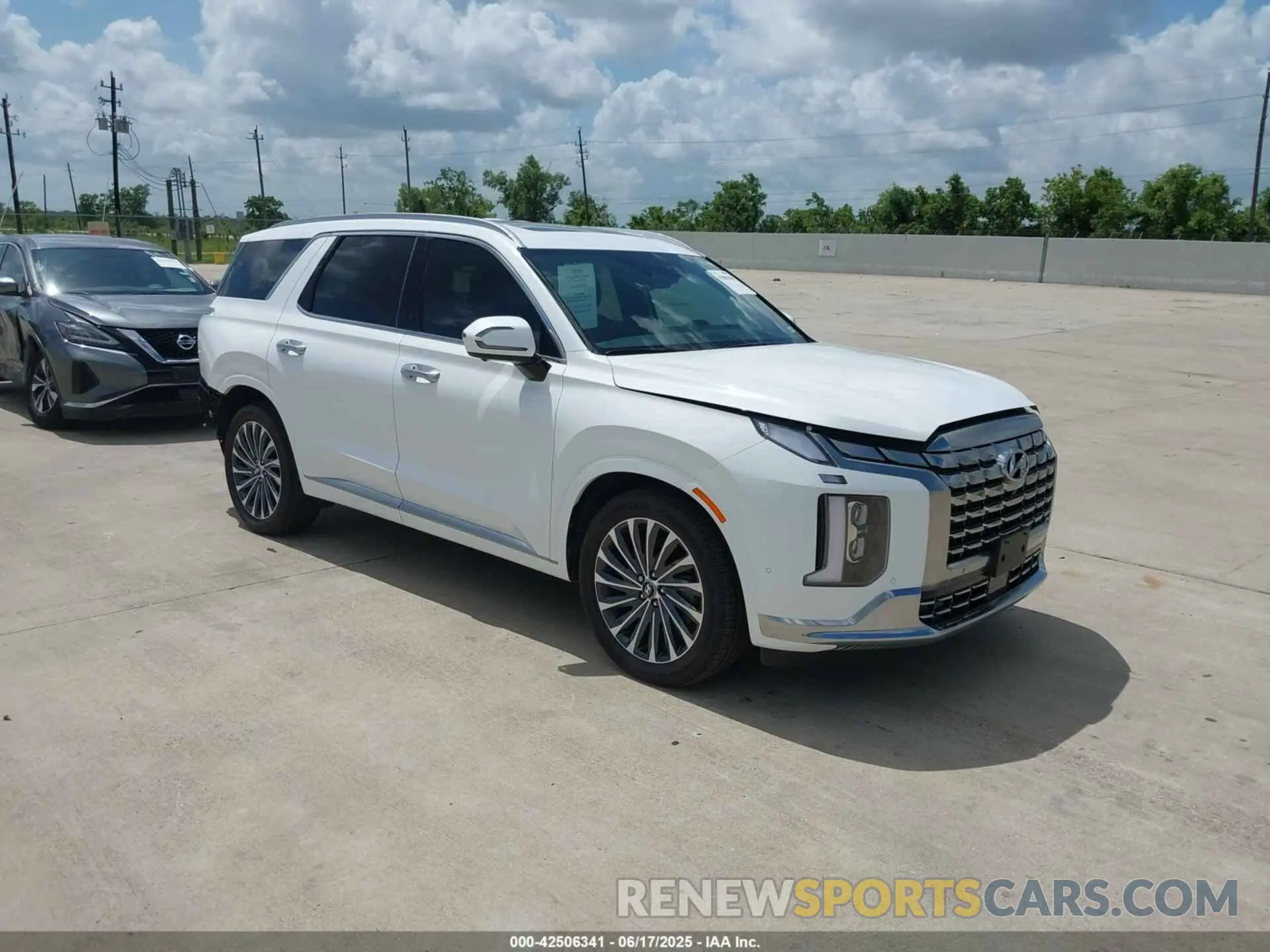 1 Photograph of a damaged car KM8R7DGEXRU807123 HYUNDAI PALISADE 2024