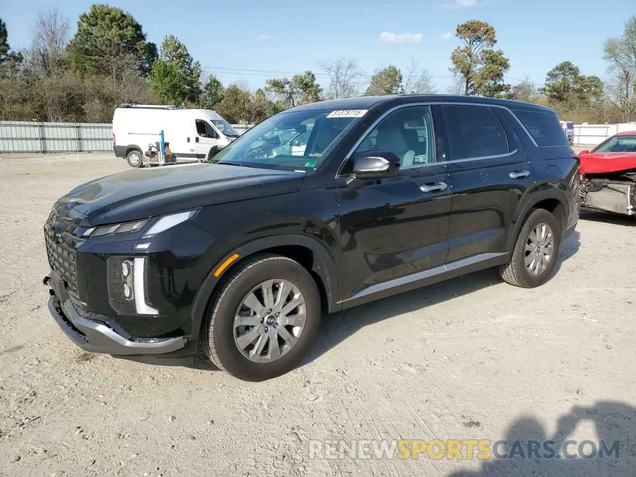 1 Photograph of a damaged car KM8R14GE0SU884087 HYUNDAI PALISADE 2025