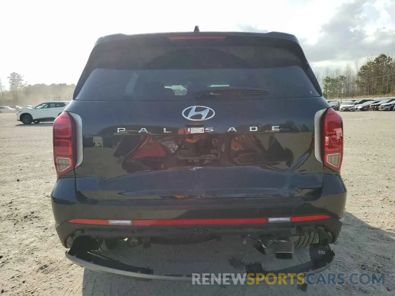 6 Photograph of a damaged car KM8R14GE0SU884087 HYUNDAI PALISADE 2025