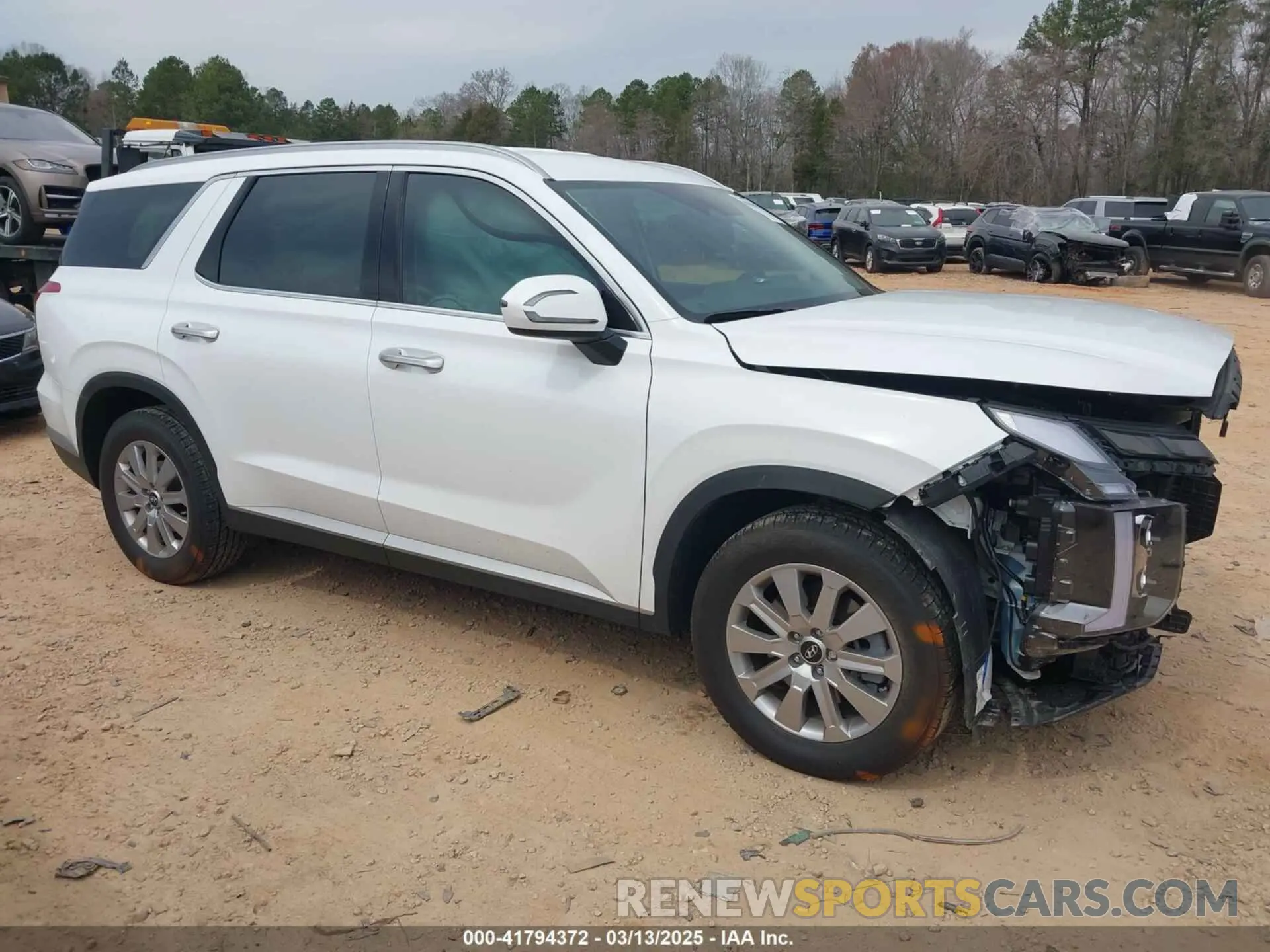 1 Photograph of a damaged car KM8R24GE1SU830438 HYUNDAI PALISADE 2025