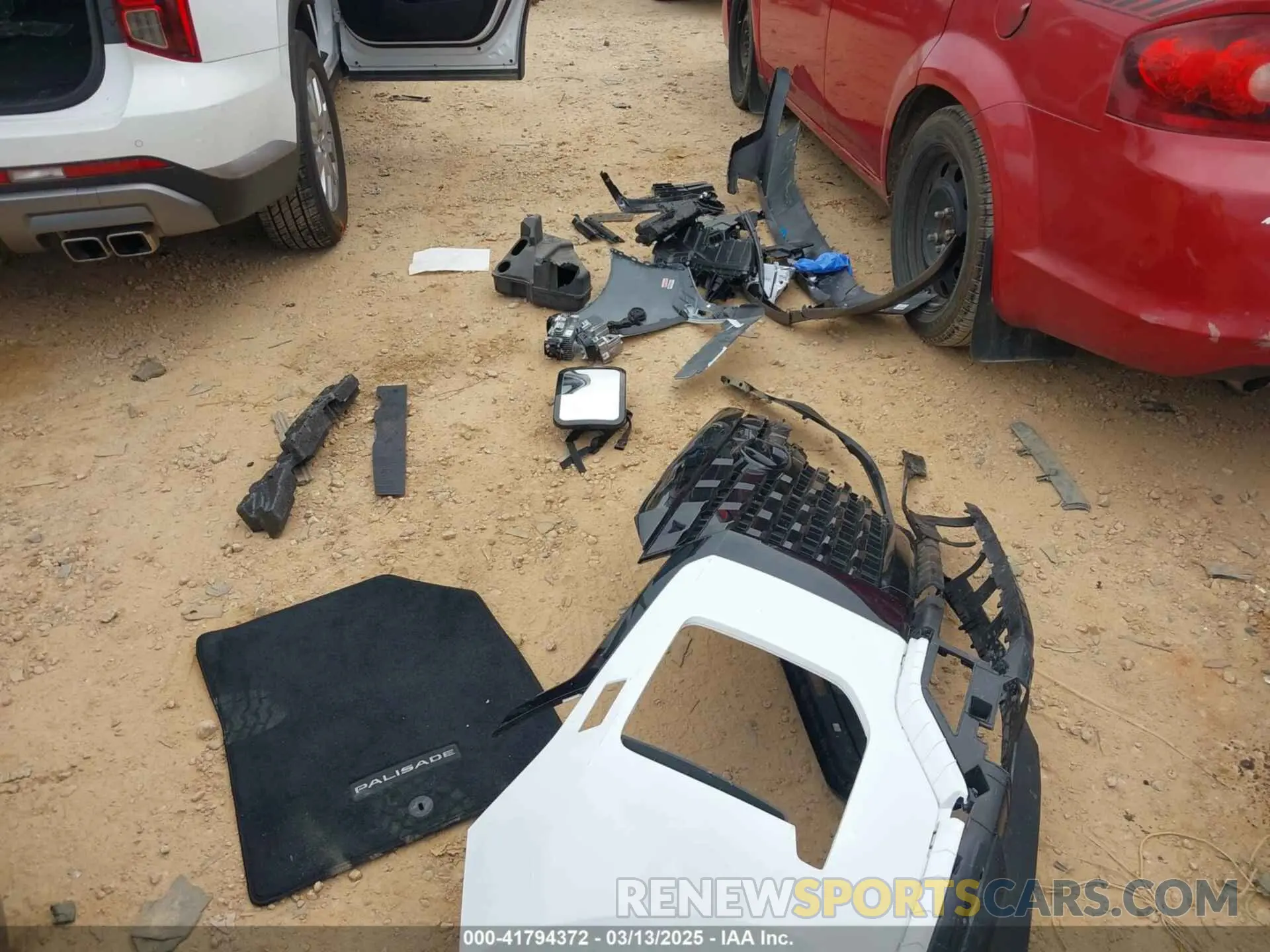 12 Photograph of a damaged car KM8R24GE1SU830438 HYUNDAI PALISADE 2025