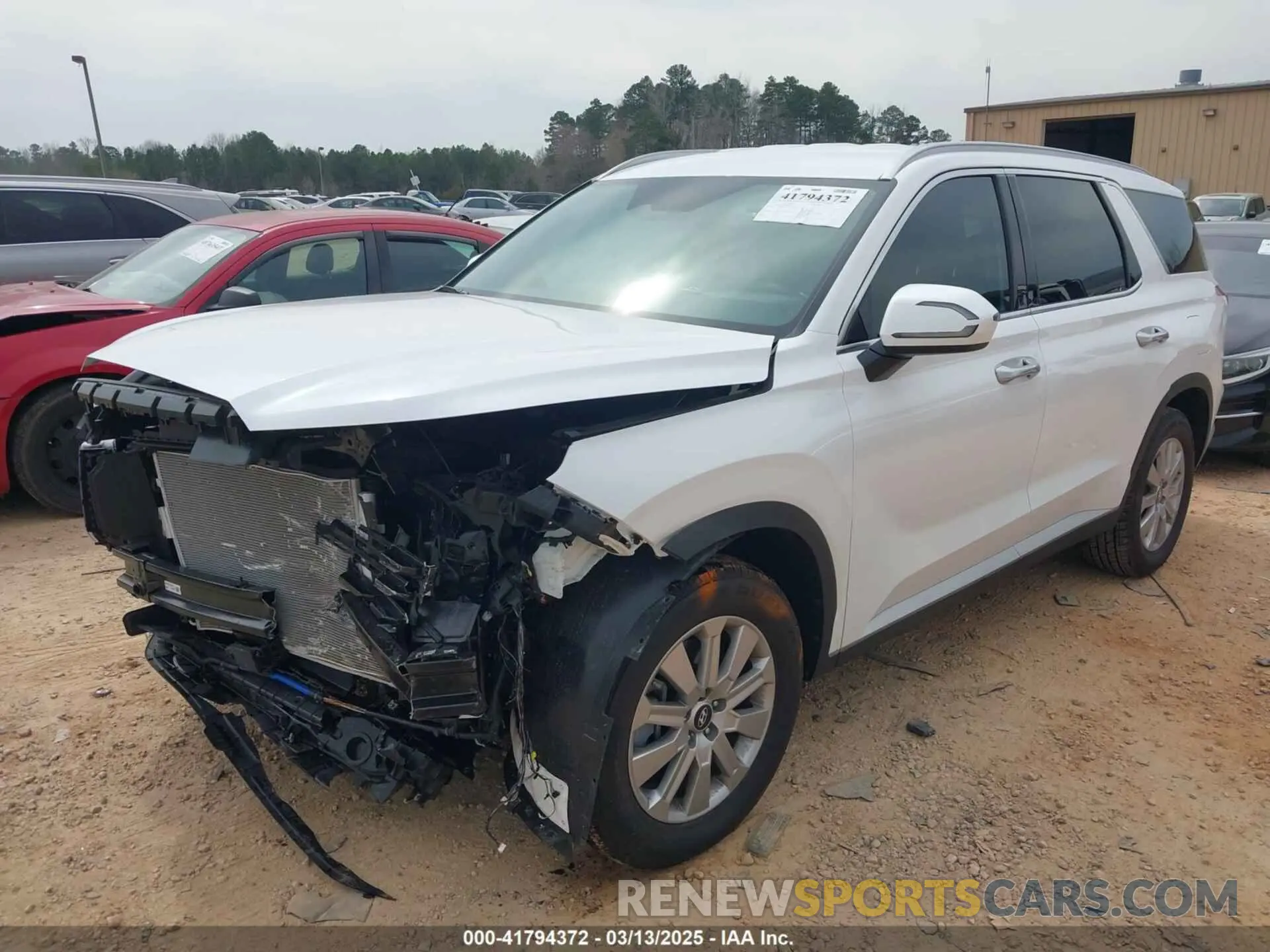 2 Photograph of a damaged car KM8R24GE1SU830438 HYUNDAI PALISADE 2025