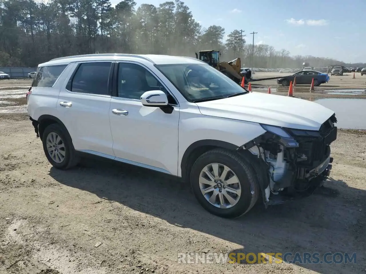 4 Photograph of a damaged car KM8R24GE6SU821721 HYUNDAI PALISADE 2025