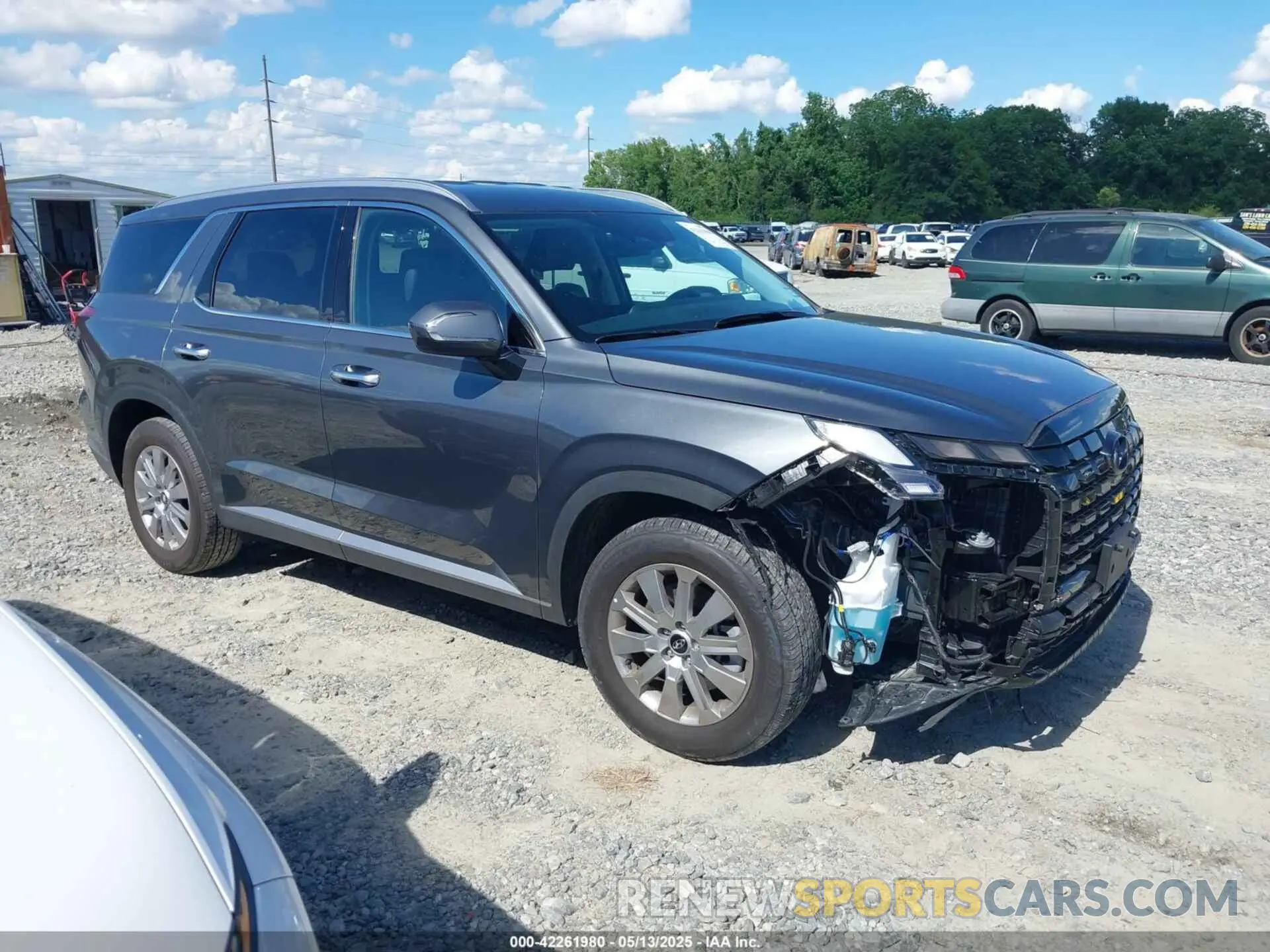 1 Фотография поврежденного автомобиля KM8R24GE6SU878467 HYUNDAI PALISADE 2025