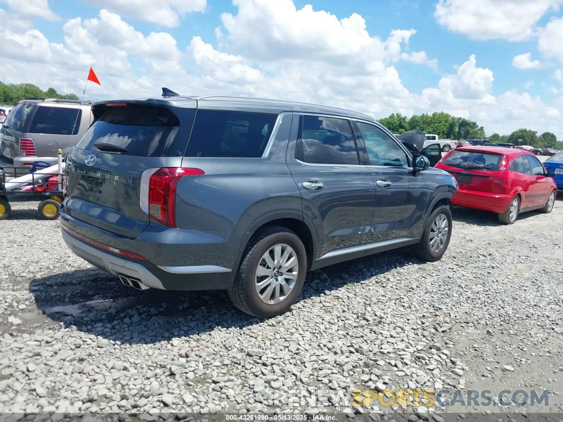 4 Фотография поврежденного автомобиля KM8R24GE6SU878467 HYUNDAI PALISADE 2025