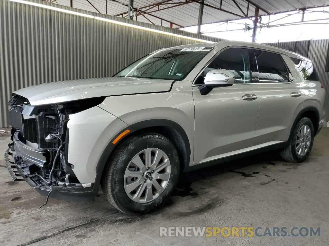 1 Photograph of a damaged car KM8R24GE8SU868071 HYUNDAI PALISADE 2025