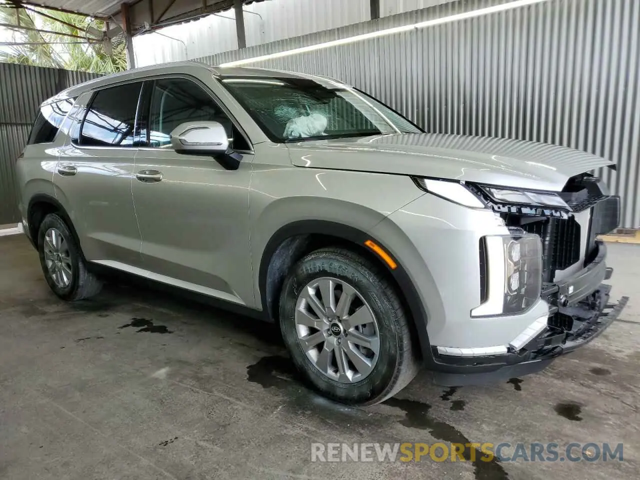 4 Photograph of a damaged car KM8R24GE8SU868071 HYUNDAI PALISADE 2025