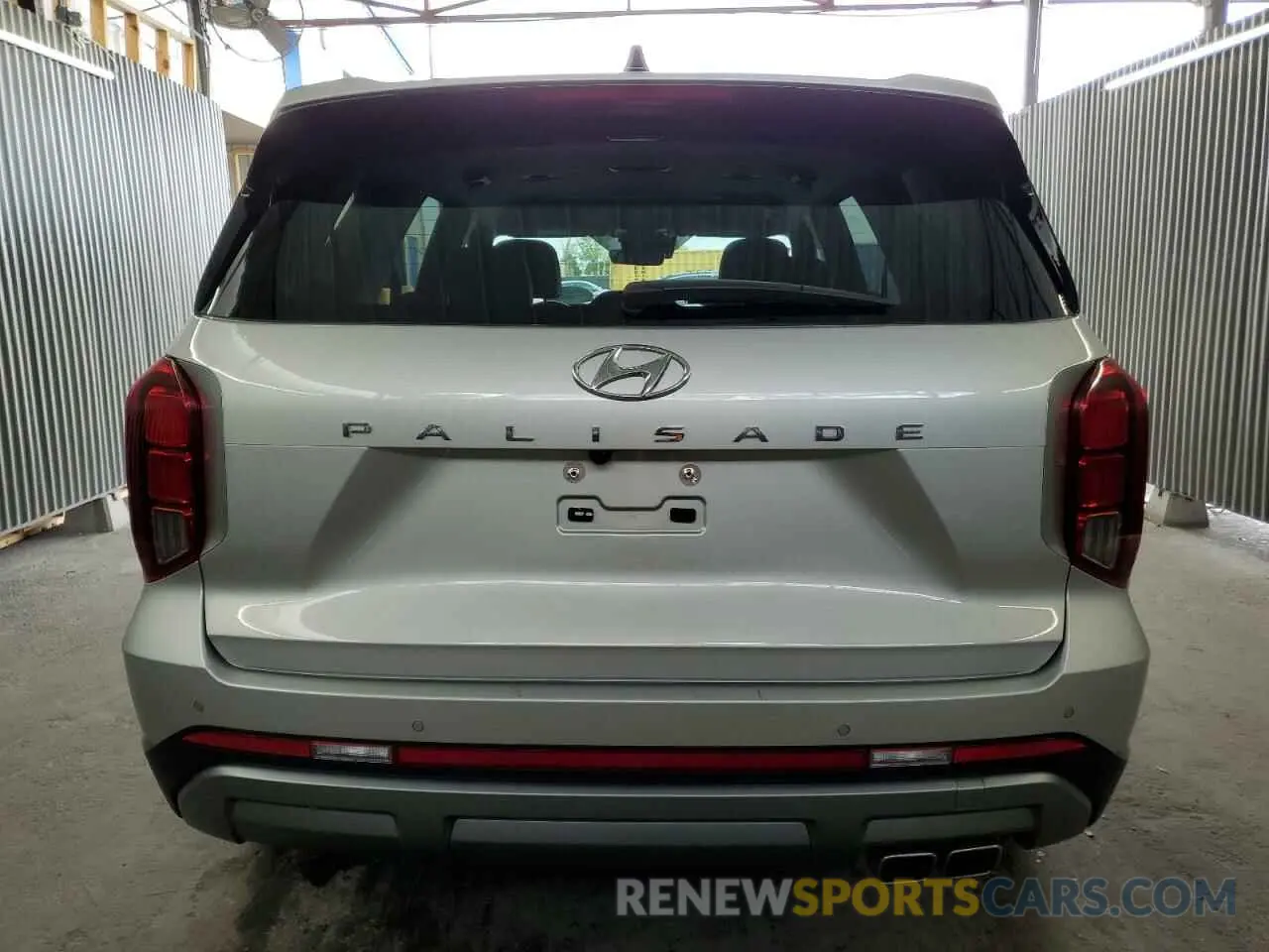 6 Photograph of a damaged car KM8R24GE8SU868071 HYUNDAI PALISADE 2025