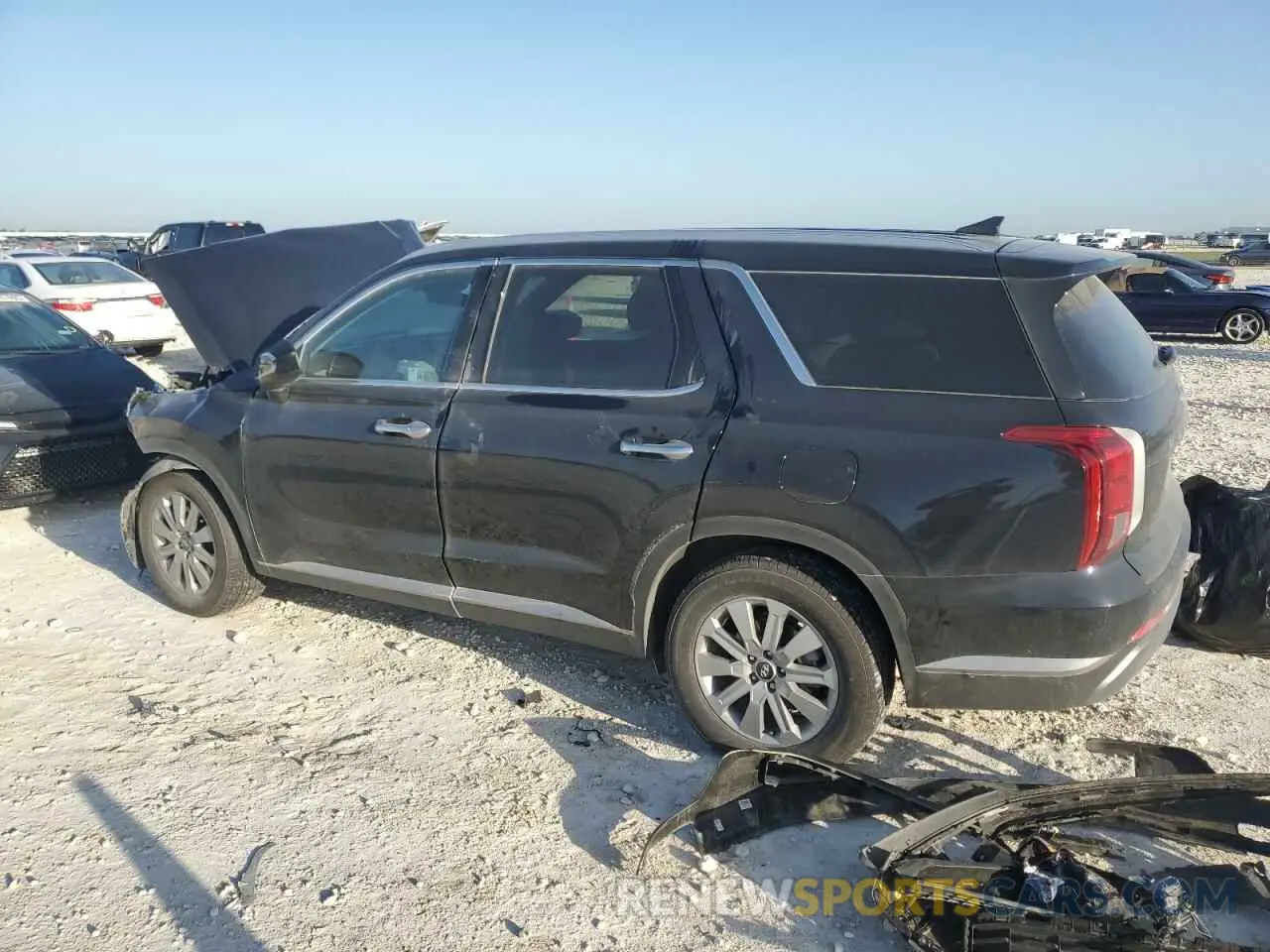 2 Фотография поврежденного автомобиля KM8R24GE9SU867978 HYUNDAI PALISADE 2025
