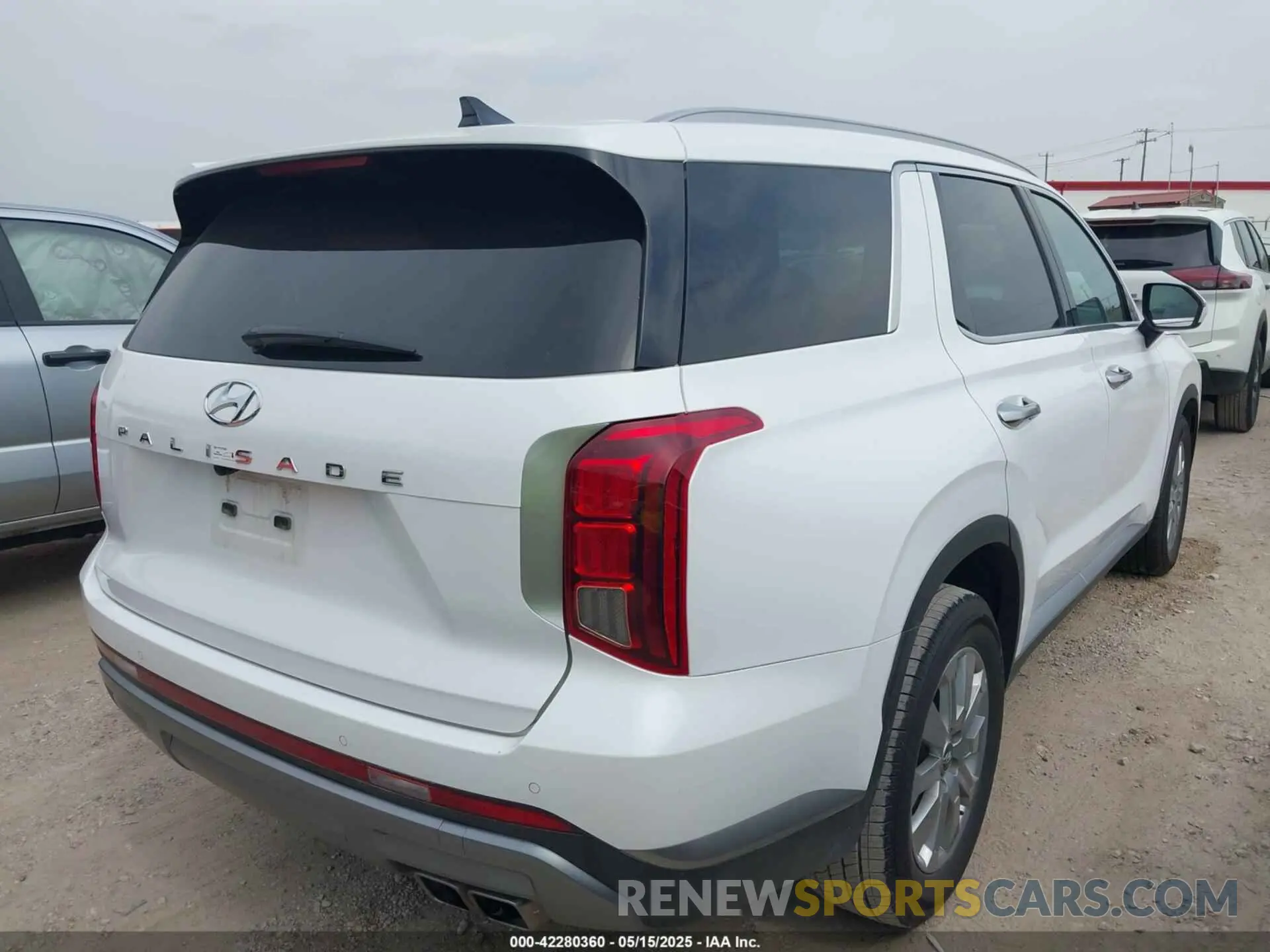 4 Фотография поврежденного автомобиля KM8R24GE9SU876048 HYUNDAI PALISADE 2025