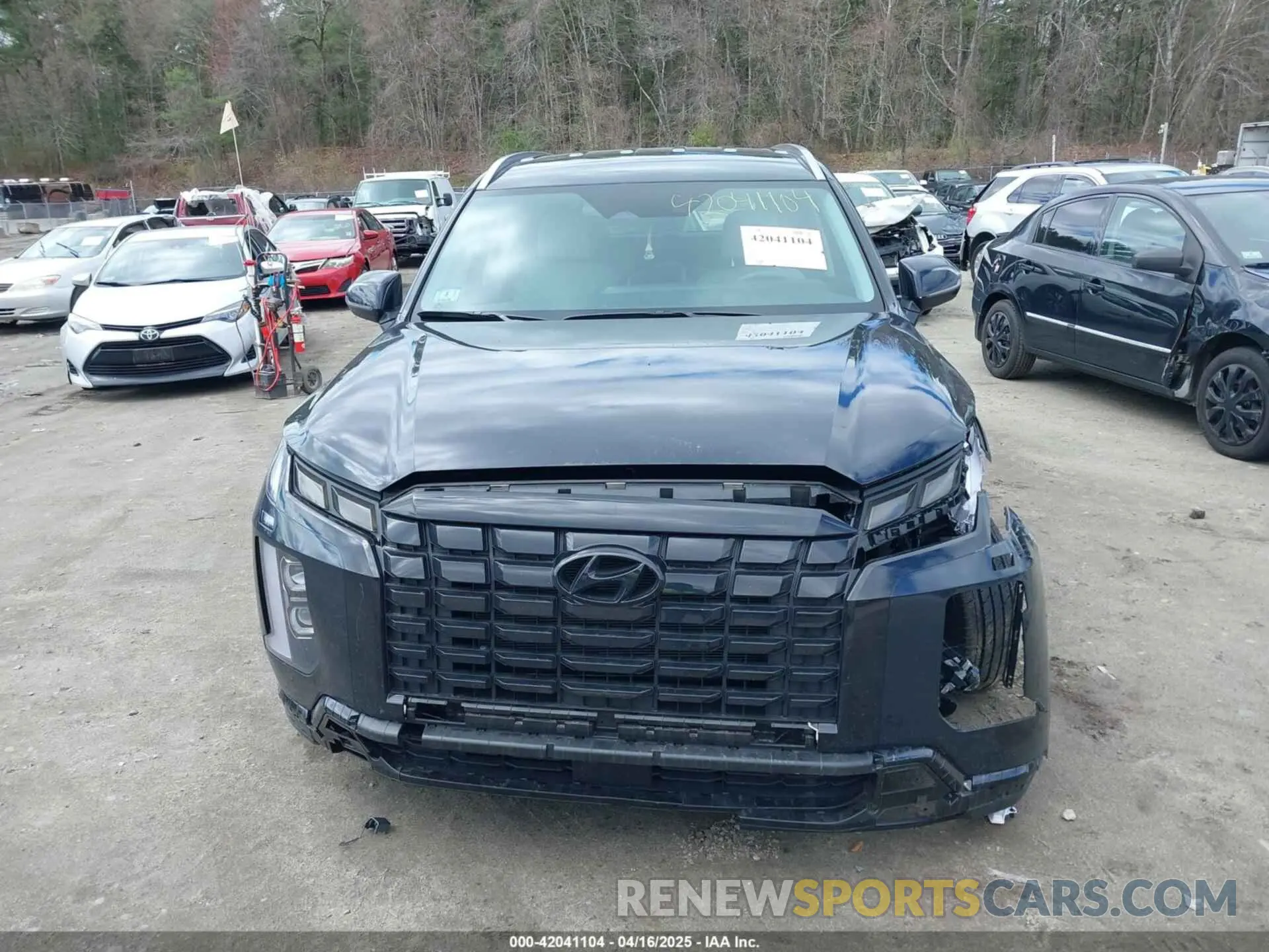12 Photograph of a damaged car KM8R2DGE2SU860841 HYUNDAI PALISADE 2025