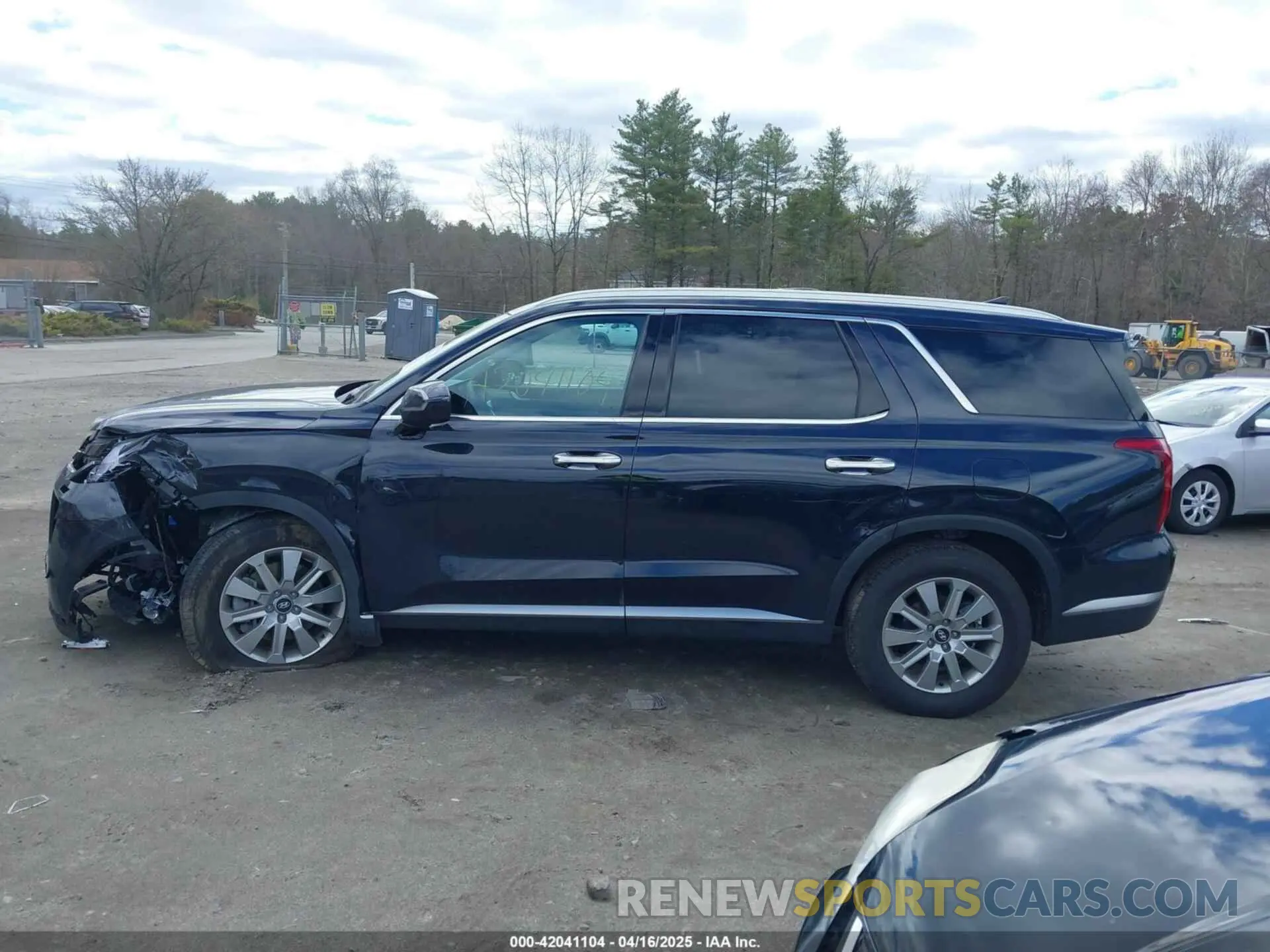 14 Photograph of a damaged car KM8R2DGE2SU860841 HYUNDAI PALISADE 2025