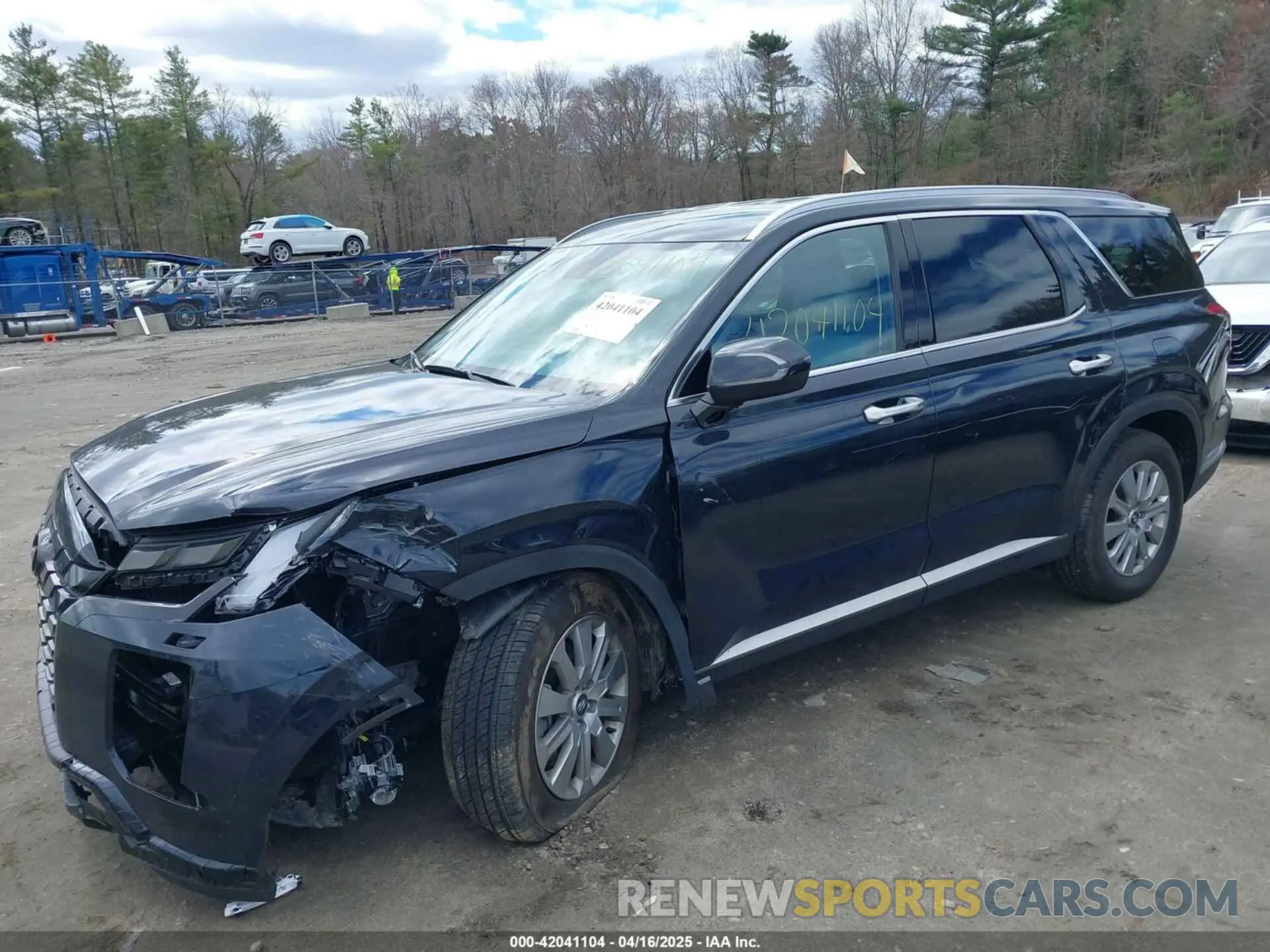 2 Photograph of a damaged car KM8R2DGE2SU860841 HYUNDAI PALISADE 2025