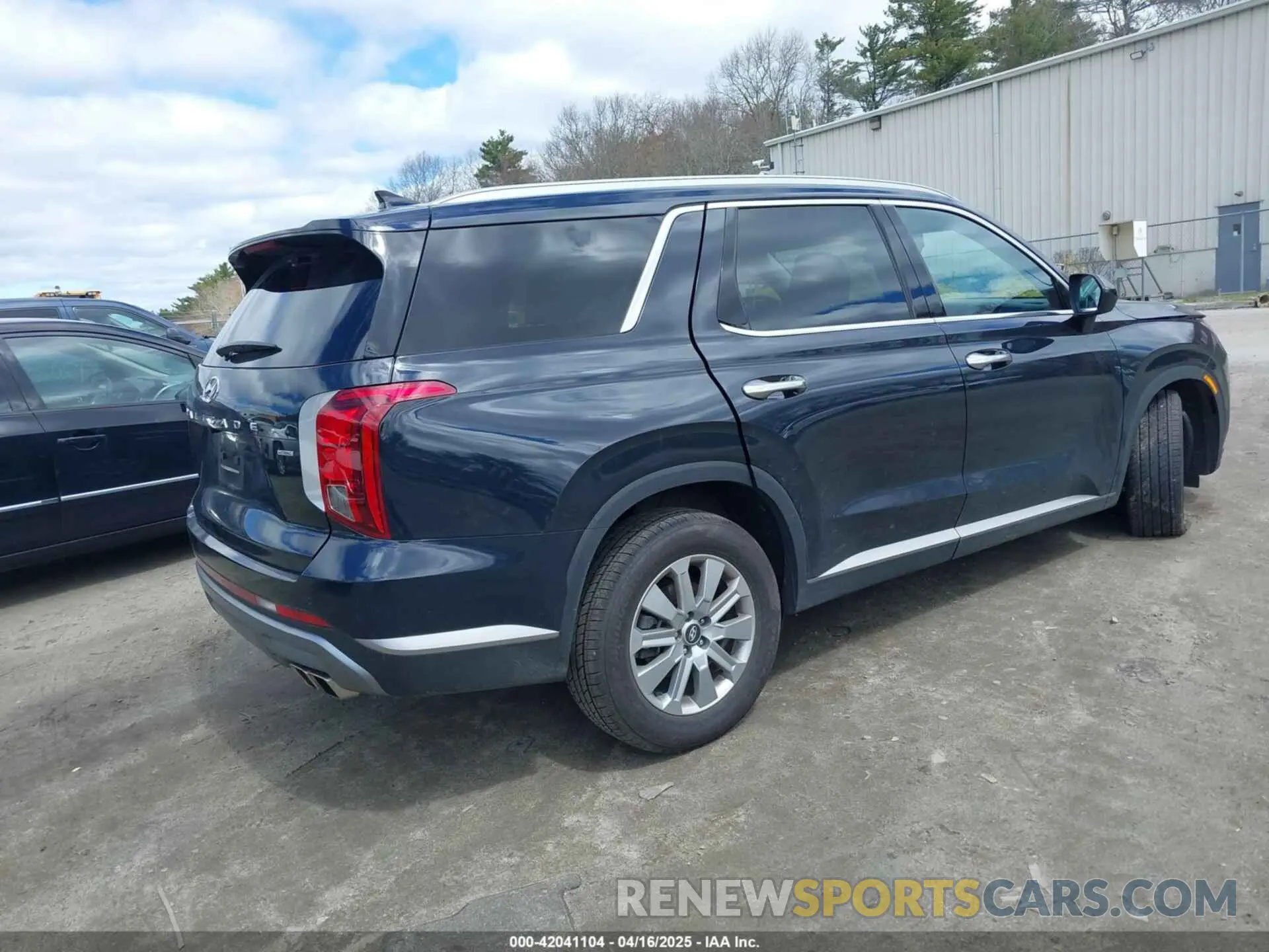 4 Photograph of a damaged car KM8R2DGE2SU860841 HYUNDAI PALISADE 2025