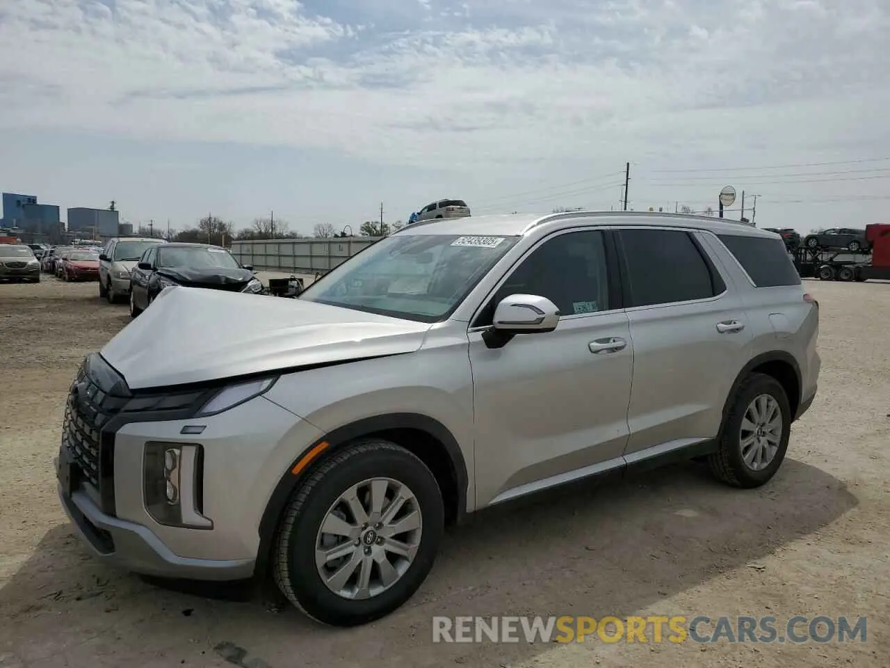 1 Photograph of a damaged car KM8R2DGE8SU874789 HYUNDAI PALISADE 2025