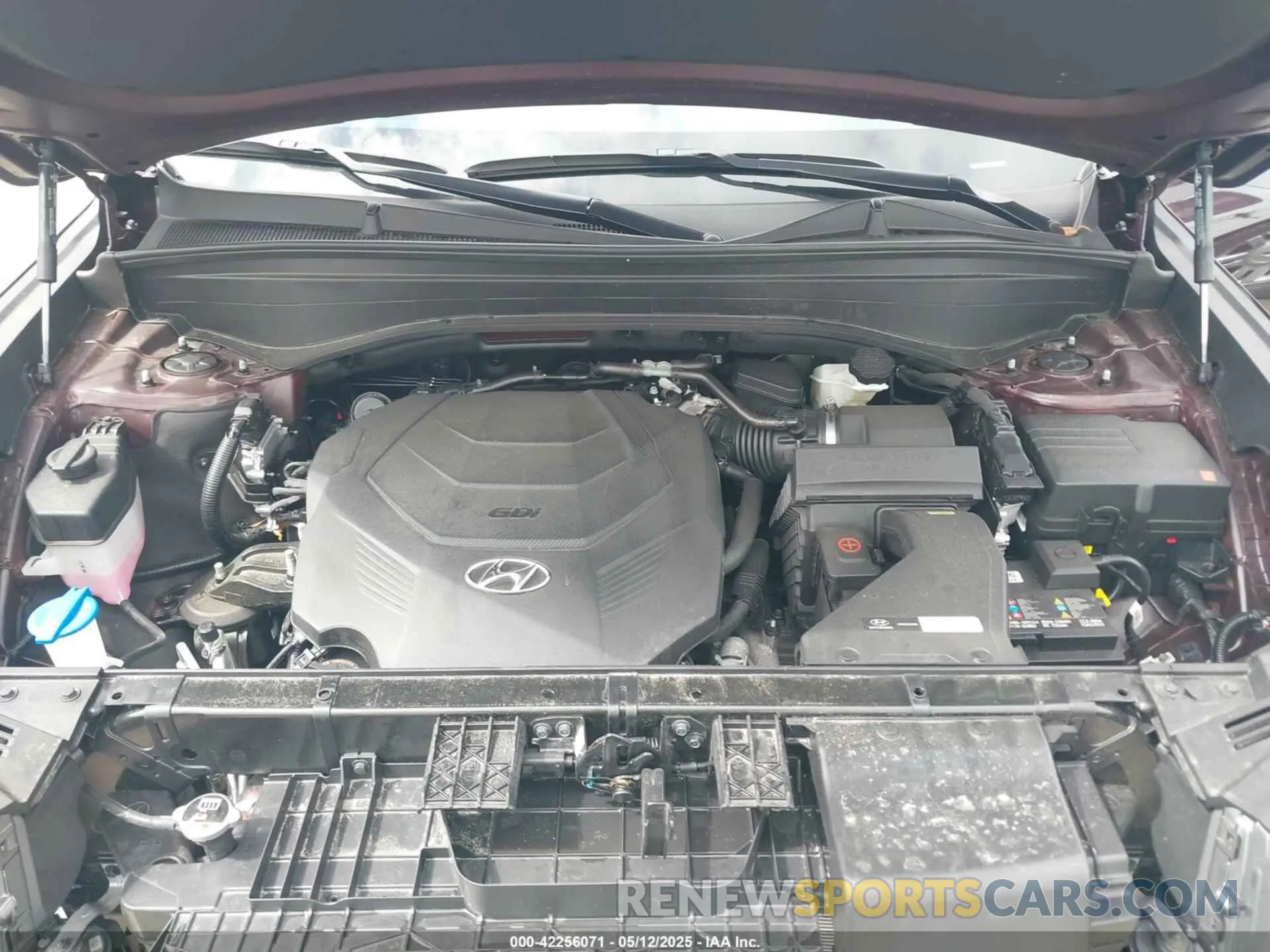10 Photograph of a damaged car KM8R2DGE9SU843132 HYUNDAI PALISADE 2025