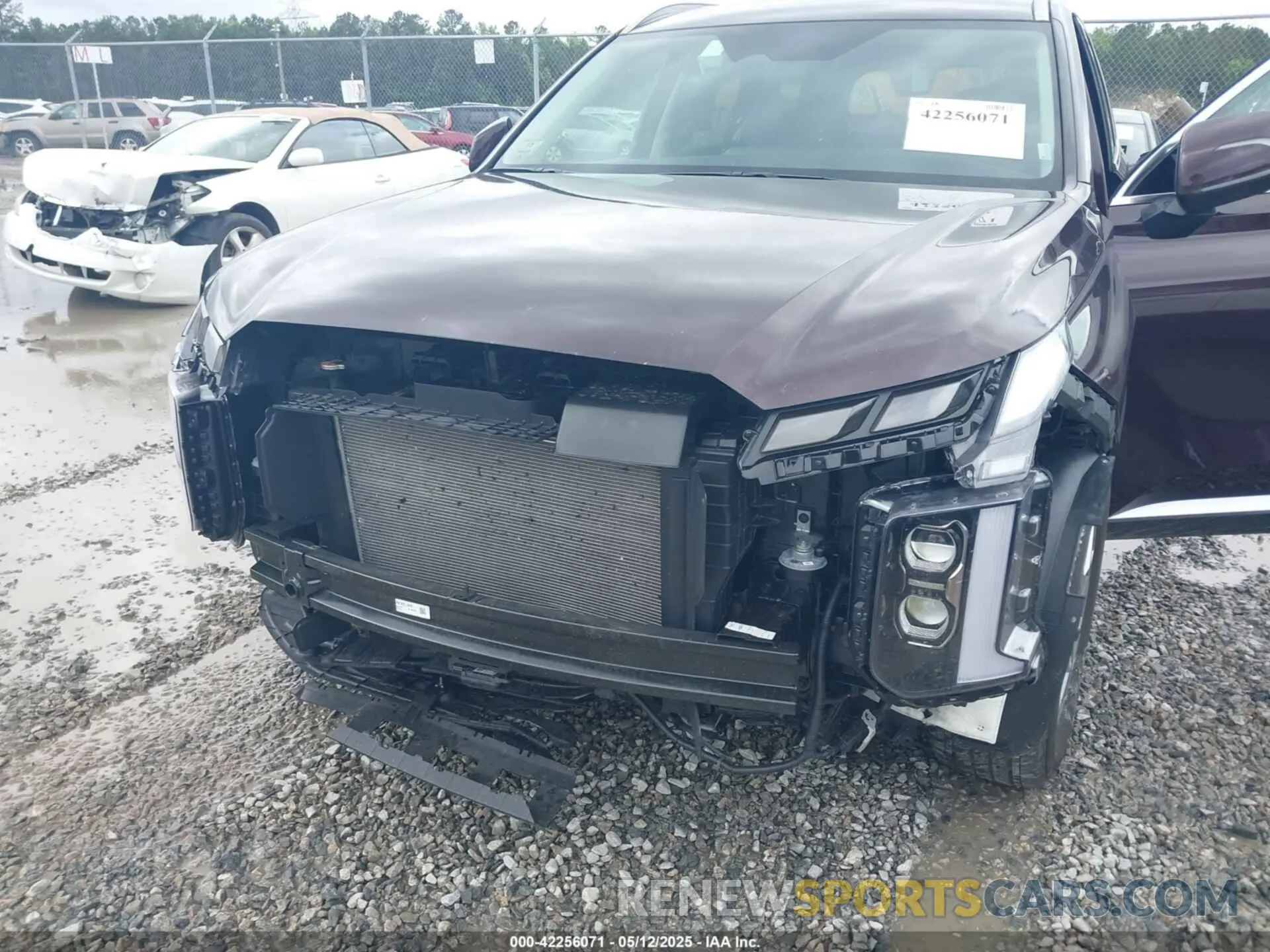 6 Photograph of a damaged car KM8R2DGE9SU843132 HYUNDAI PALISADE 2025