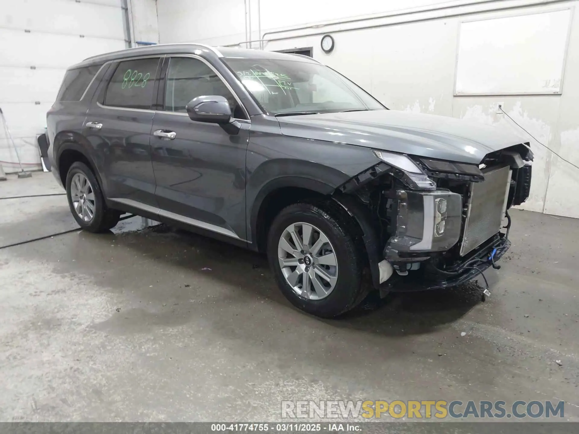 1 Photograph of a damaged car KM8R2DGEXSU879170 HYUNDAI PALISADE 2025