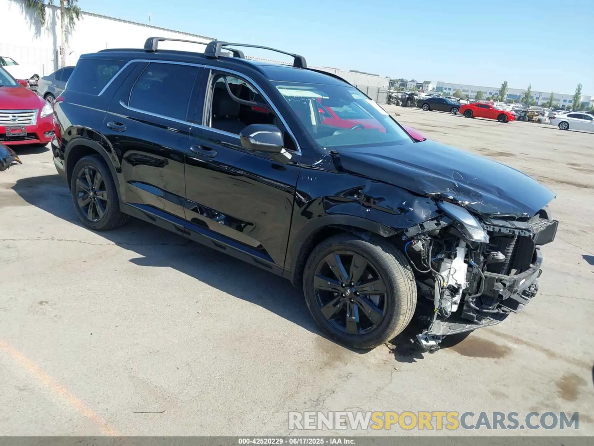 1 Photograph of a damaged car KM8R3DGE3SU817493 HYUNDAI PALISADE 2025