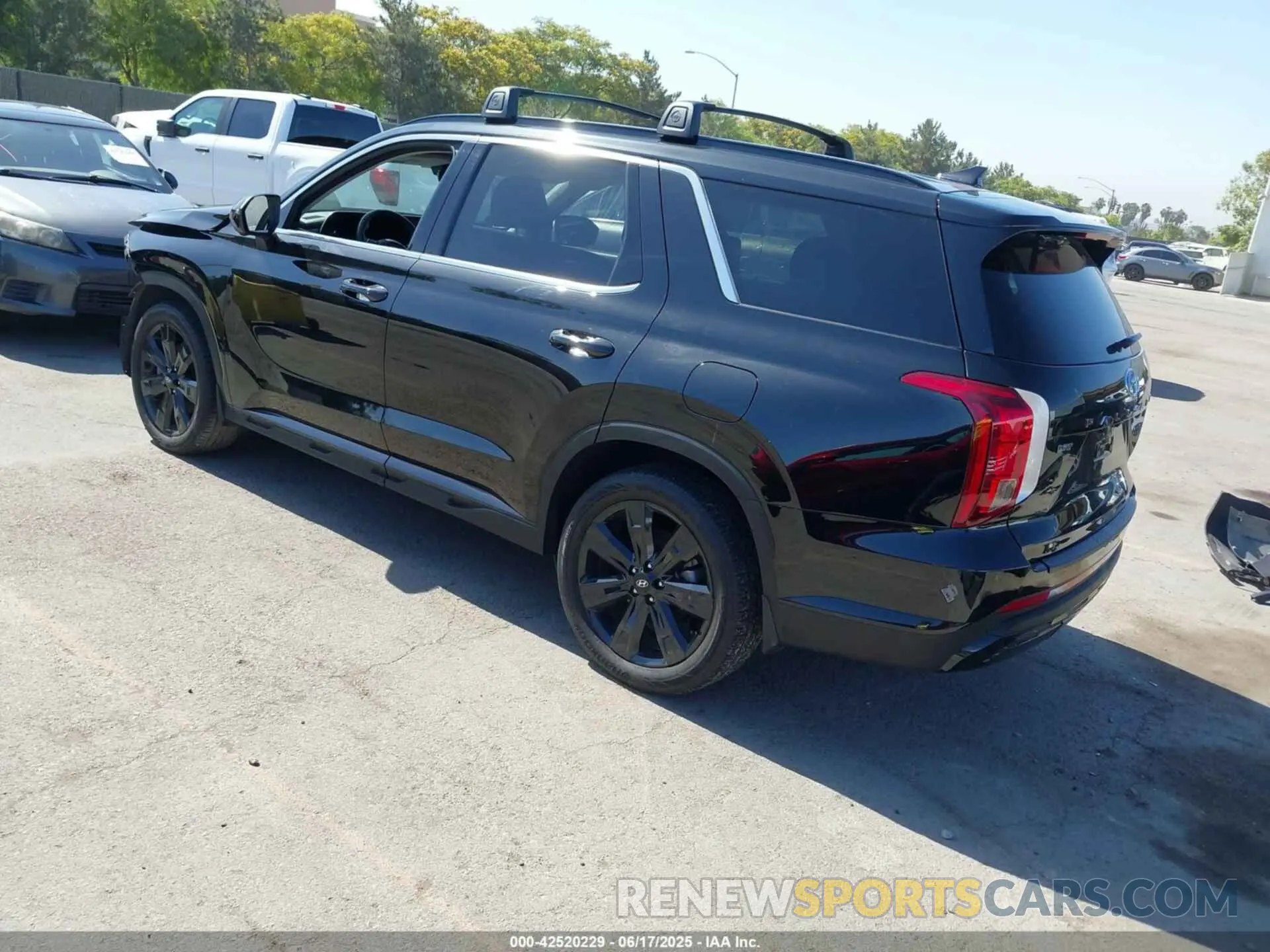 3 Photograph of a damaged car KM8R3DGE3SU817493 HYUNDAI PALISADE 2025