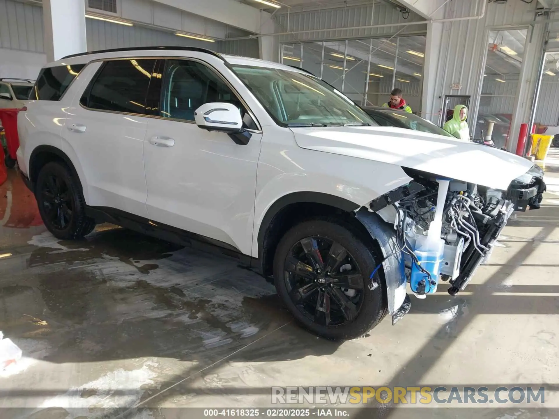 1 Фотография поврежденного автомобиля KM8R3DGE9SU876399 HYUNDAI PALISADE 2025