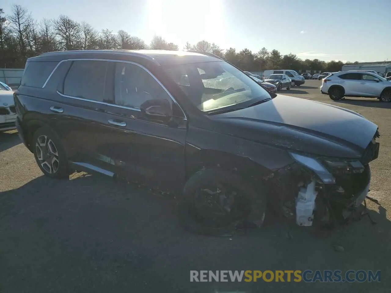 4 Фотография поврежденного автомобиля KM8R4DGE1SU823662 HYUNDAI PALISADE 2025