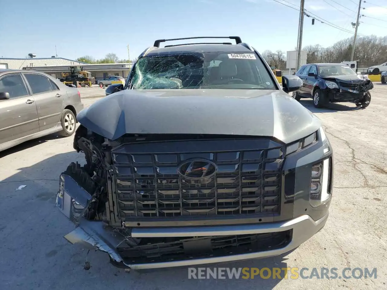 5 Photograph of a damaged car KM8R4DGE3SU846845 HYUNDAI PALISADE 2025