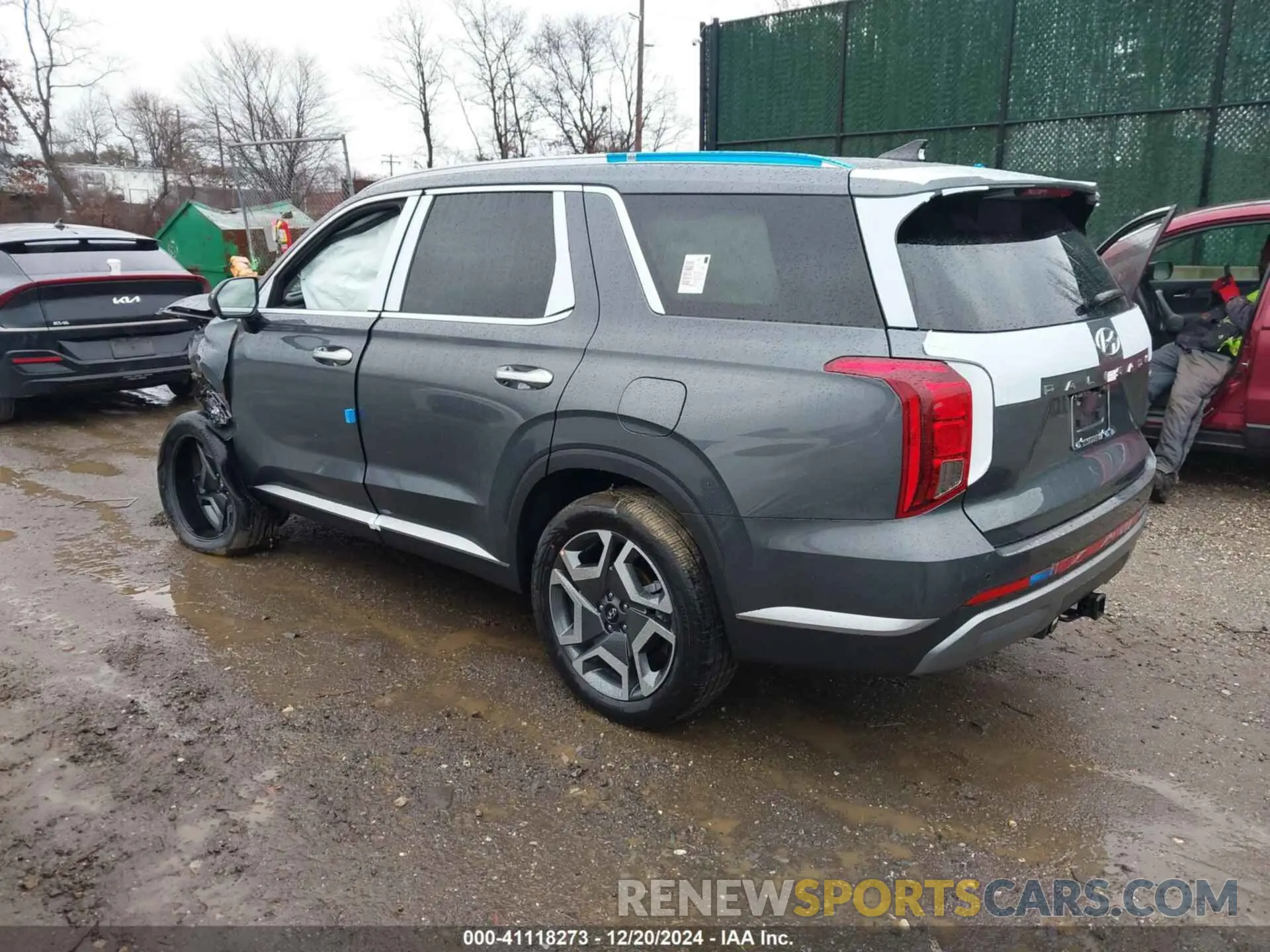 3 Photograph of a damaged car KM8R4DGE7SU837324 HYUNDAI PALISADE 2025