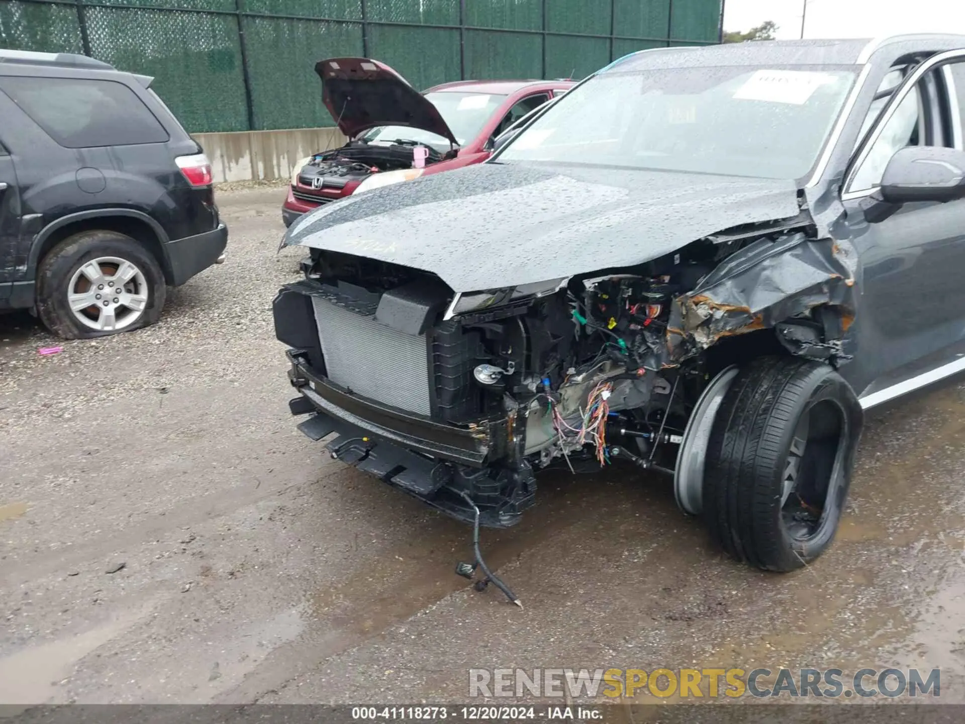 6 Photograph of a damaged car KM8R4DGE7SU837324 HYUNDAI PALISADE 2025