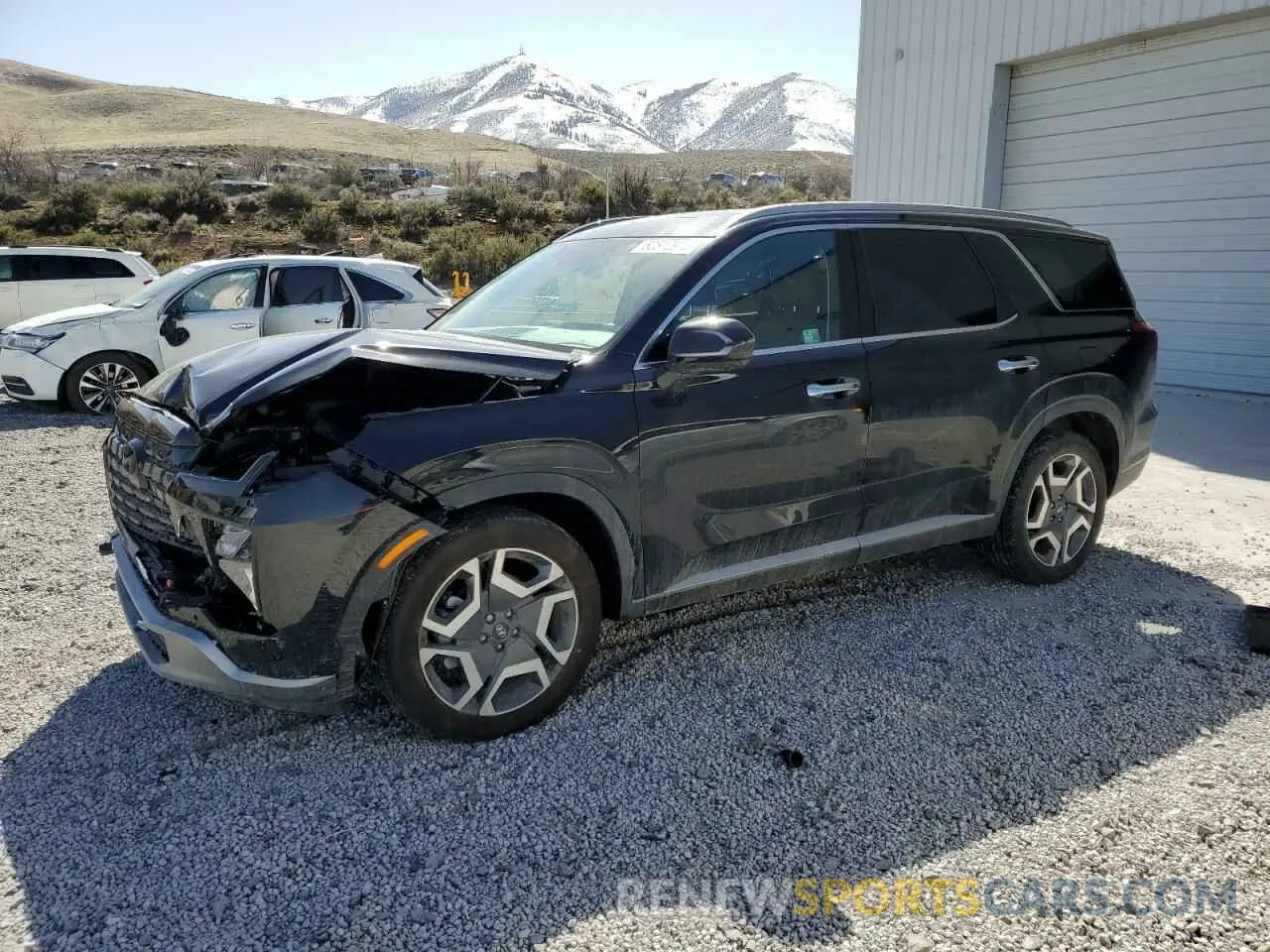 1 Photograph of a damaged car KM8R4DGEXSU885058 HYUNDAI PALISADE 2025
