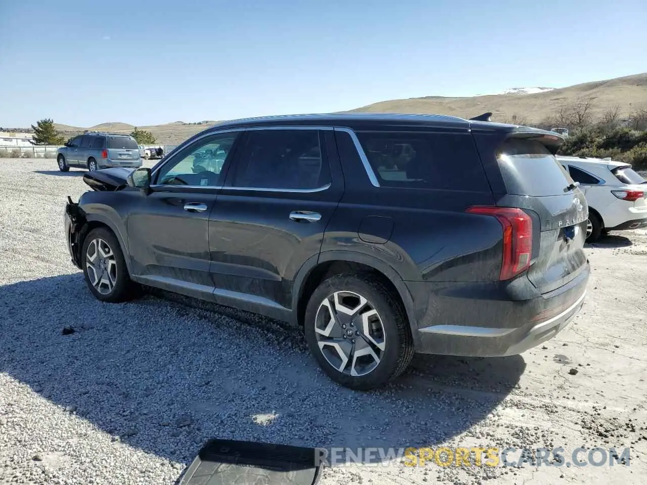 2 Photograph of a damaged car KM8R4DGEXSU885058 HYUNDAI PALISADE 2025