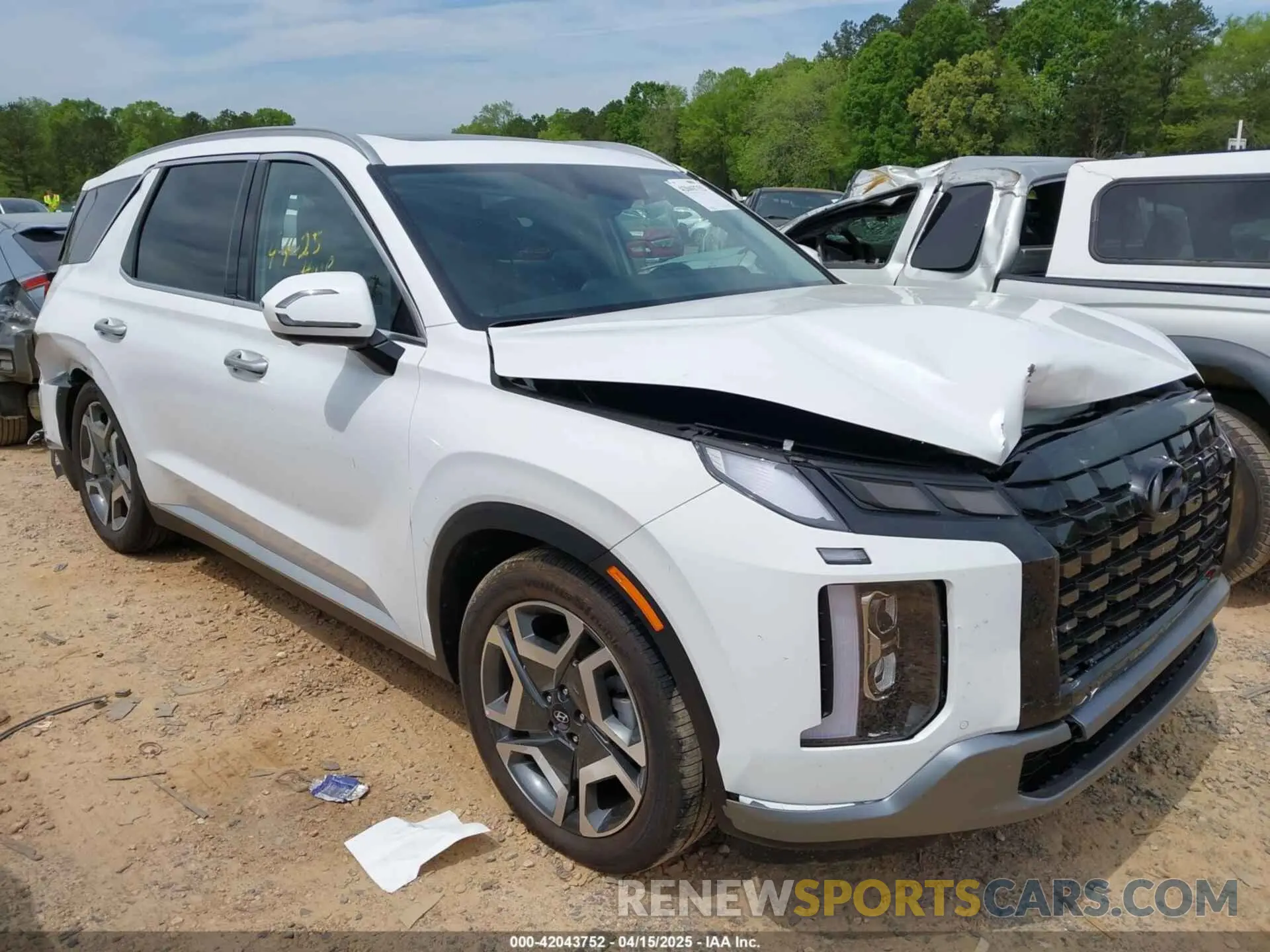 1 Фотография поврежденного автомобиля KM8R54GEXSU843518 HYUNDAI PALISADE 2025