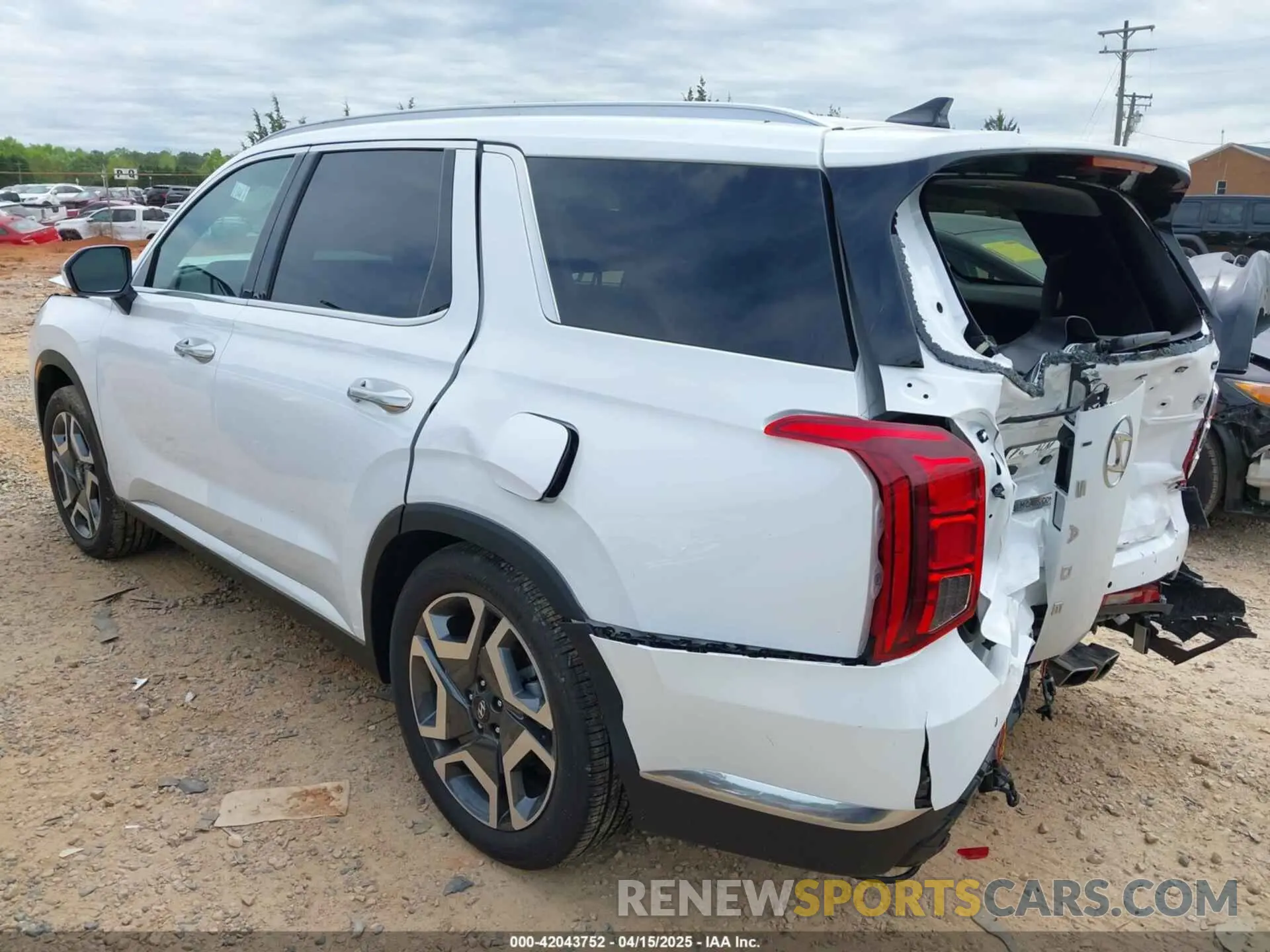 3 Фотография поврежденного автомобиля KM8R54GEXSU843518 HYUNDAI PALISADE 2025