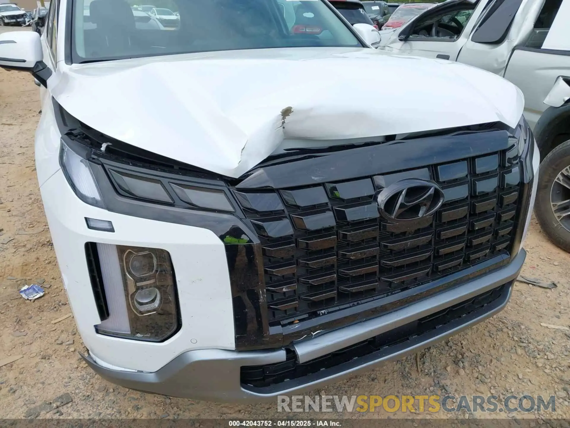 6 Фотография поврежденного автомобиля KM8R54GEXSU843518 HYUNDAI PALISADE 2025