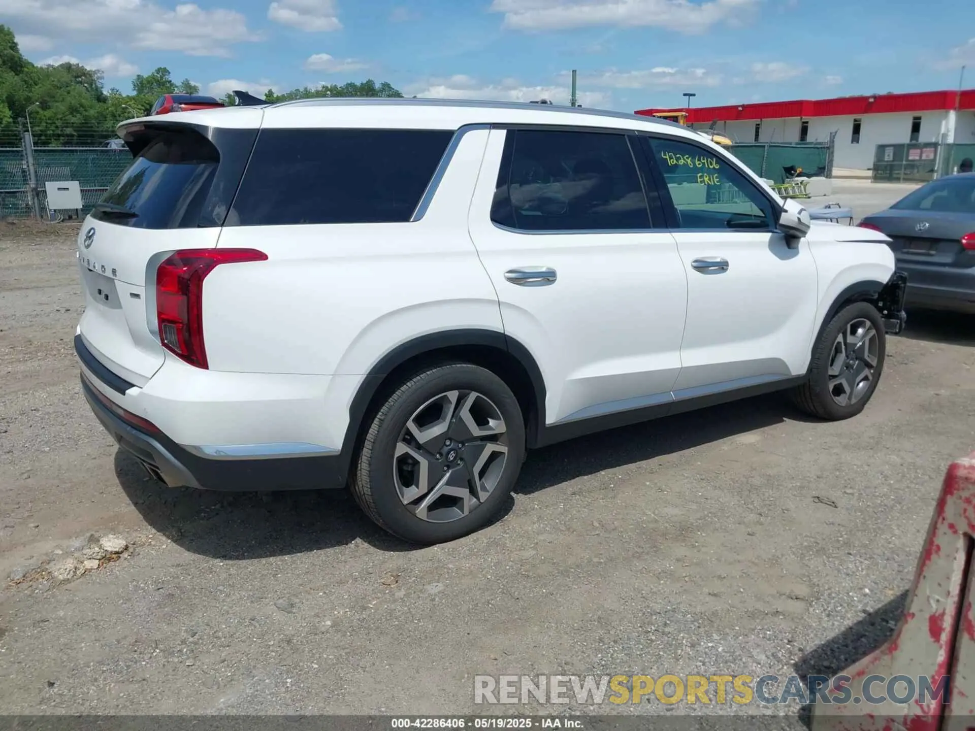 4 Фотография поврежденного автомобиля KM8R5DGE4SU811132 HYUNDAI PALISADE 2025