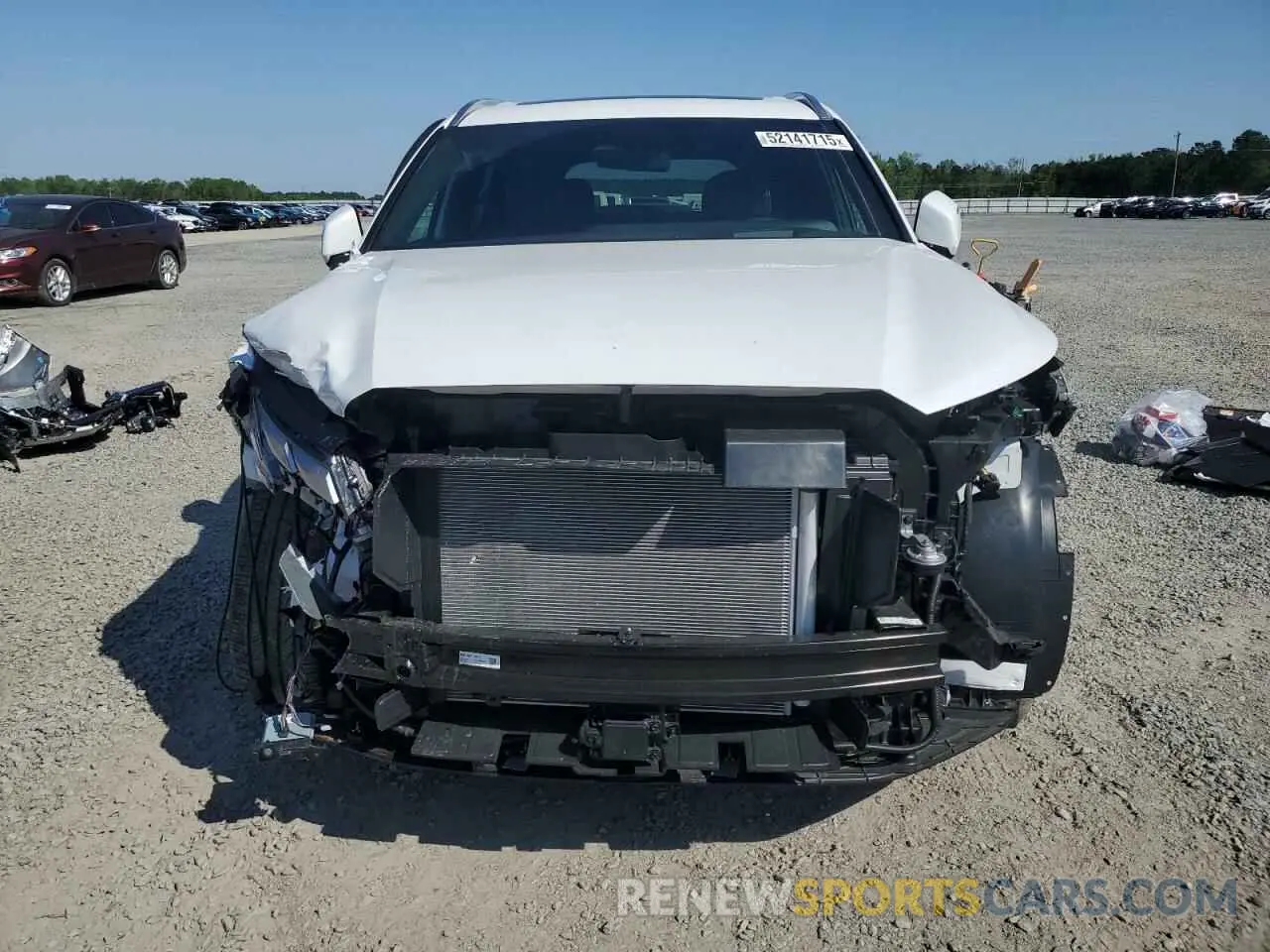 5 Photograph of a damaged car KM8R74GEXSU867294 HYUNDAI PALISADE 2025