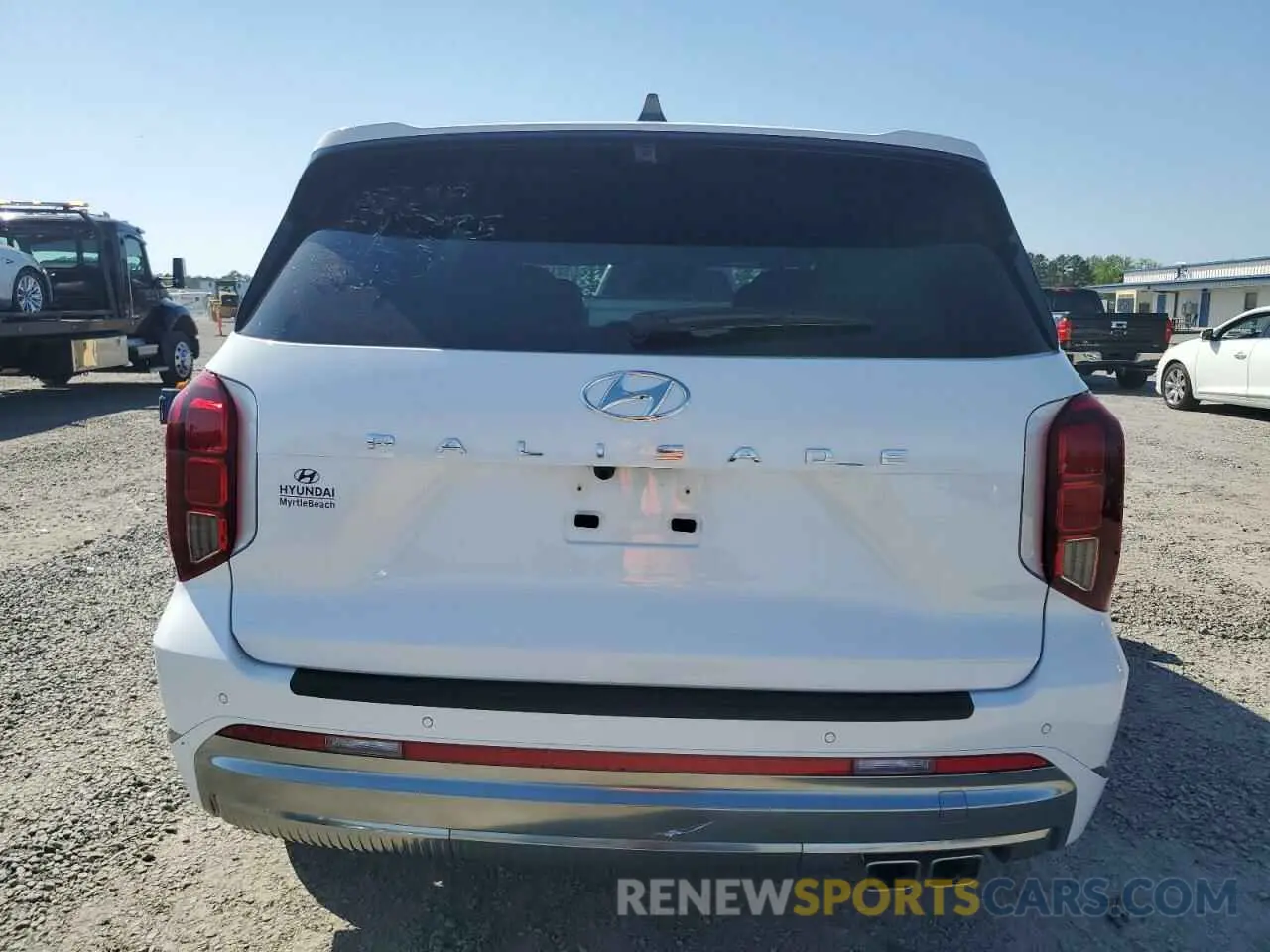 6 Photograph of a damaged car KM8R74GEXSU867294 HYUNDAI PALISADE 2025