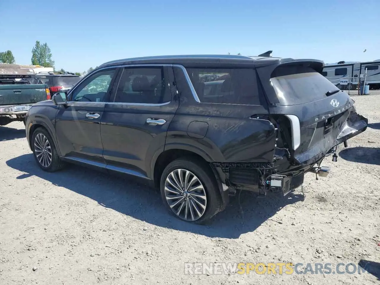 2 Фотография поврежденного автомобиля KM8R7DGE1SU843983 HYUNDAI PALISADE 2025