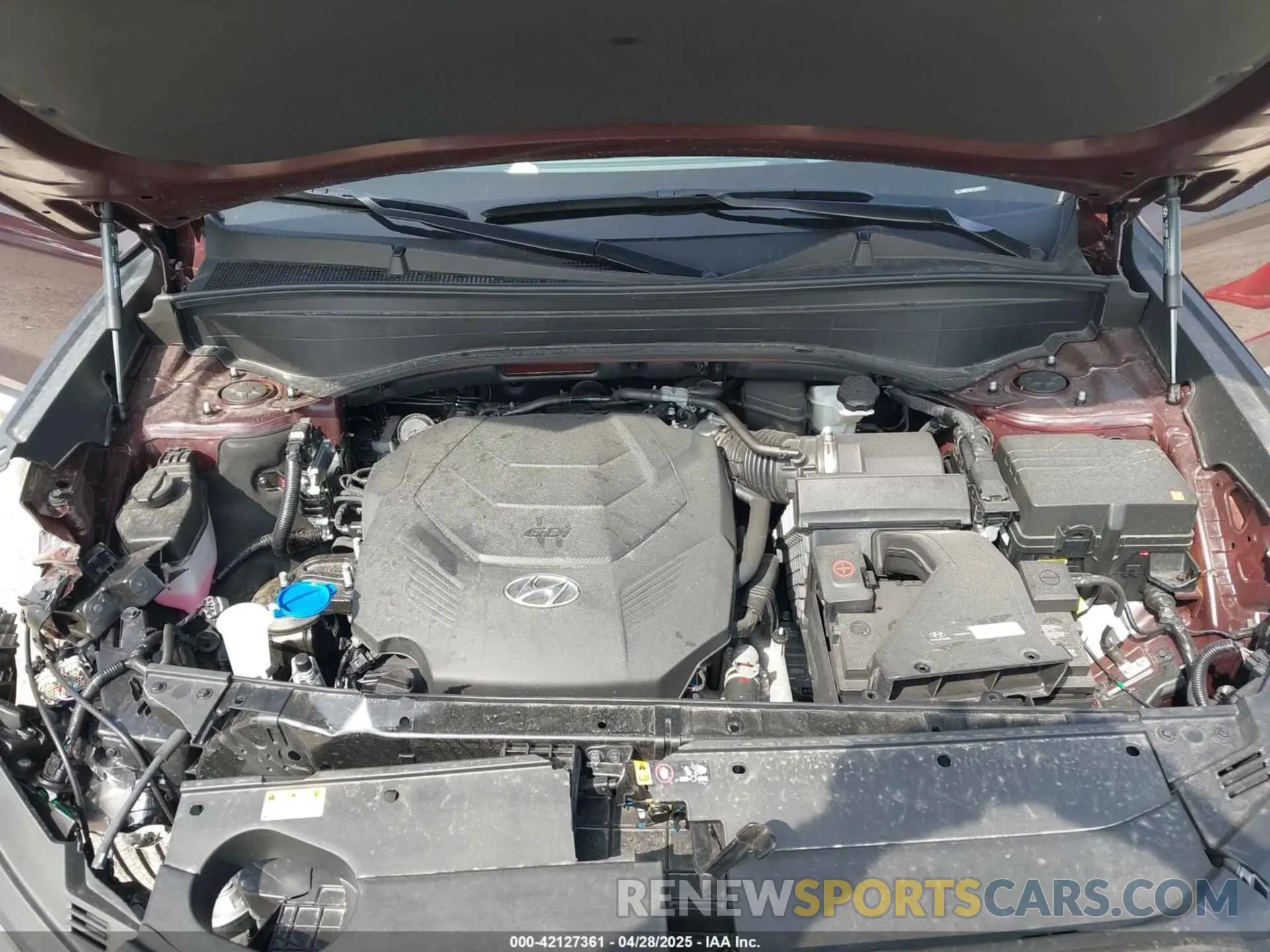 10 Фотография поврежденного автомобиля KM8R7DGE2SU828795 HYUNDAI PALISADE 2025