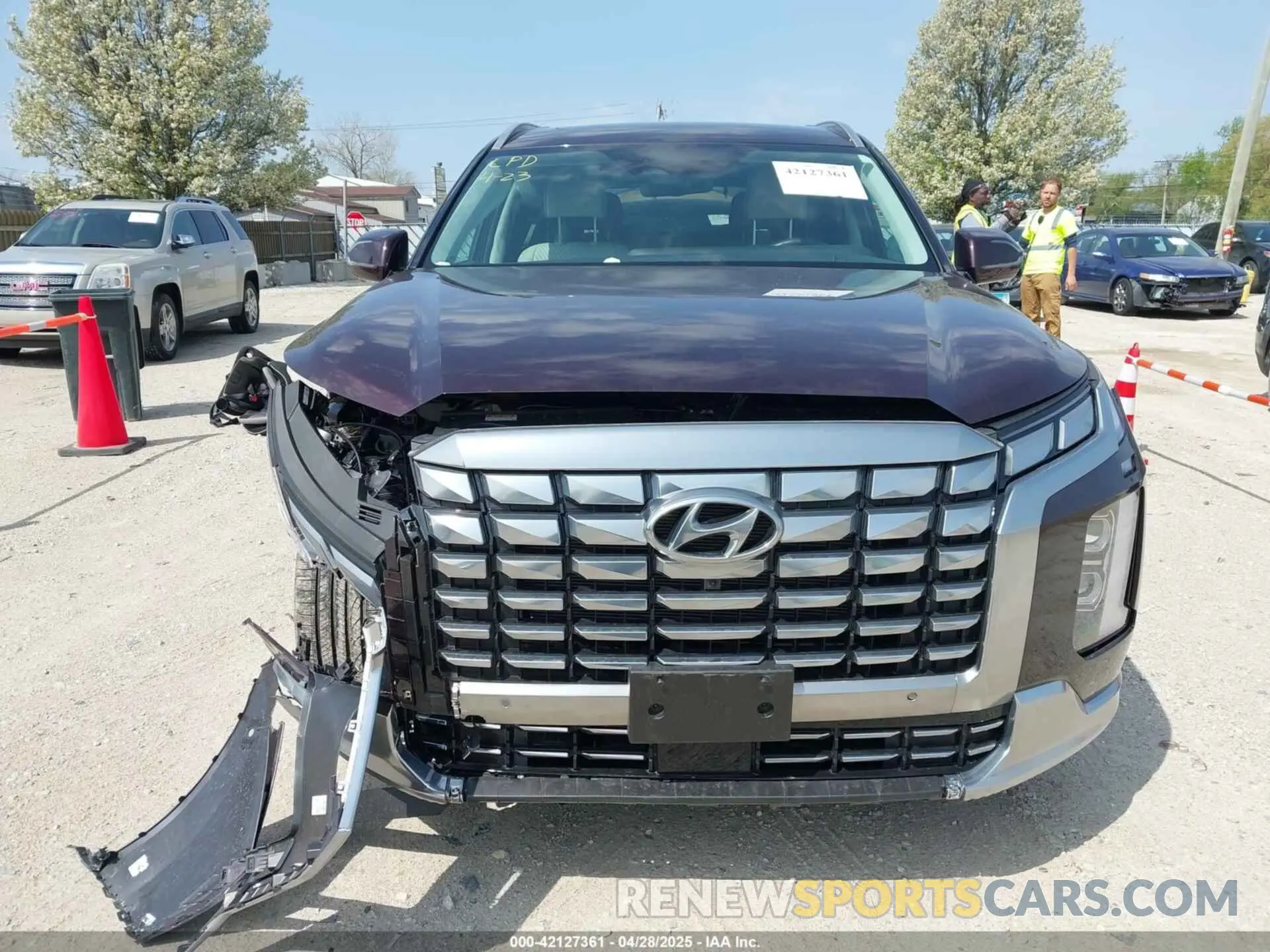 13 Фотография поврежденного автомобиля KM8R7DGE2SU828795 HYUNDAI PALISADE 2025