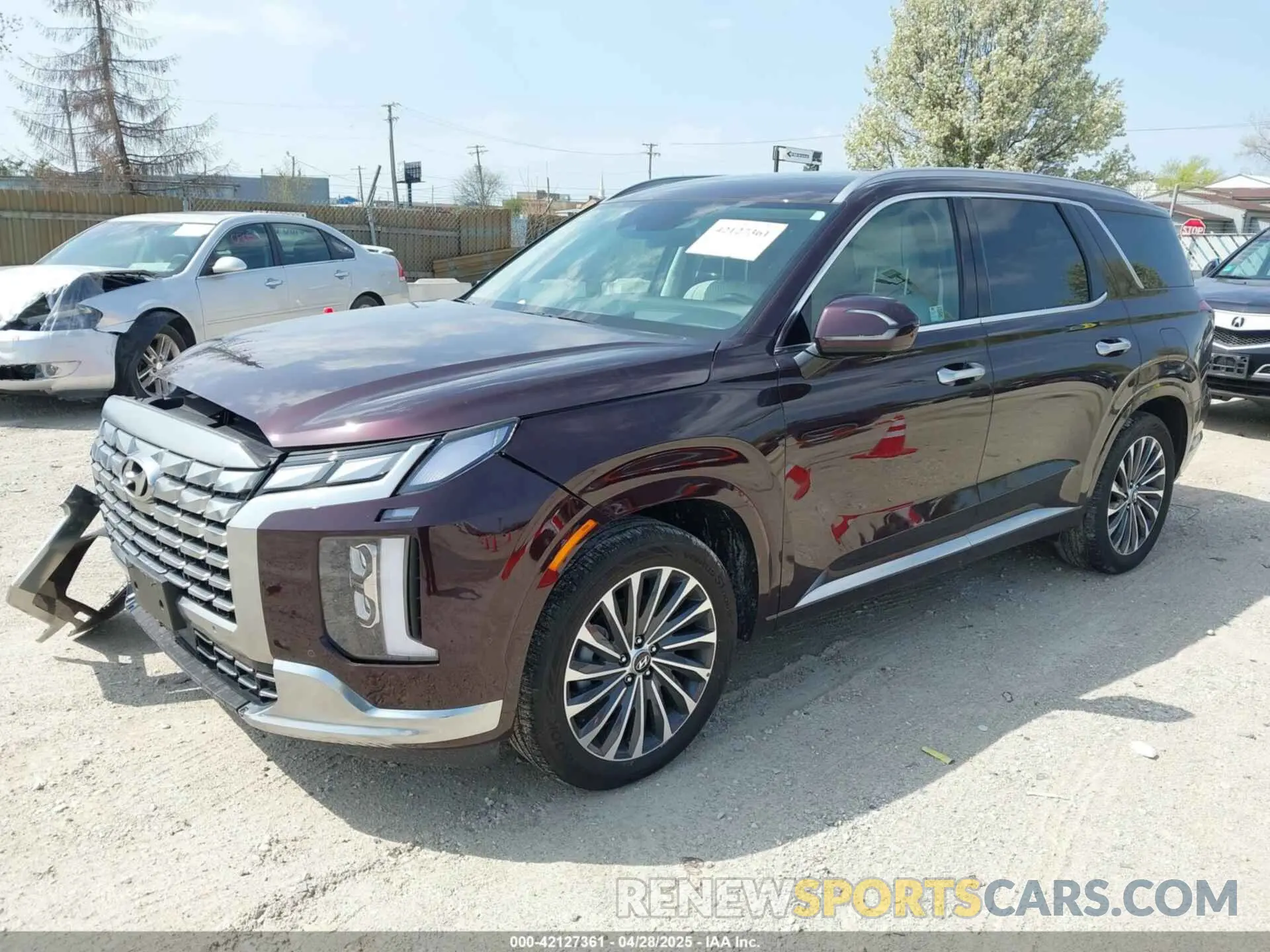 2 Фотография поврежденного автомобиля KM8R7DGE2SU828795 HYUNDAI PALISADE 2025