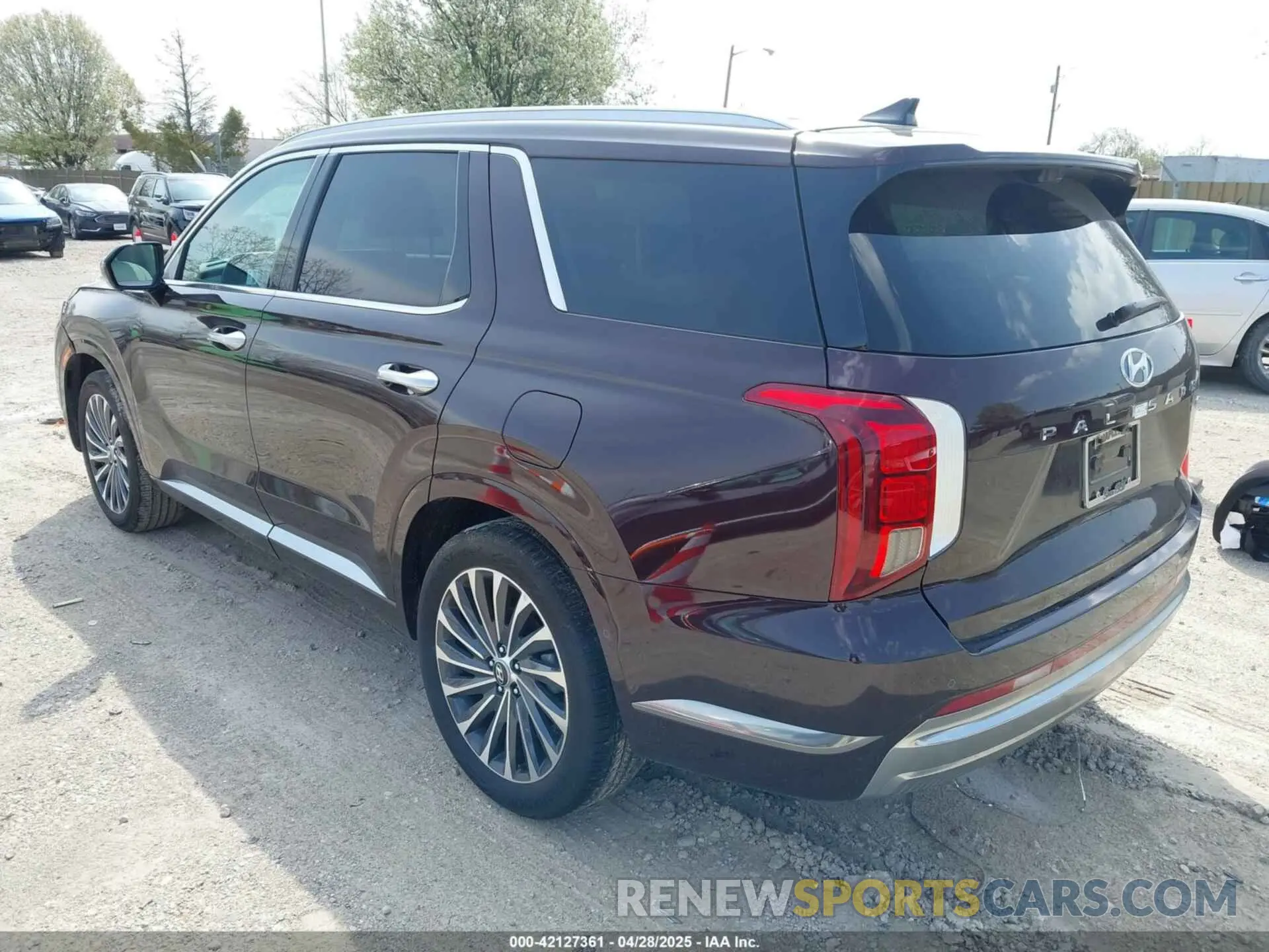 3 Фотография поврежденного автомобиля KM8R7DGE2SU828795 HYUNDAI PALISADE 2025