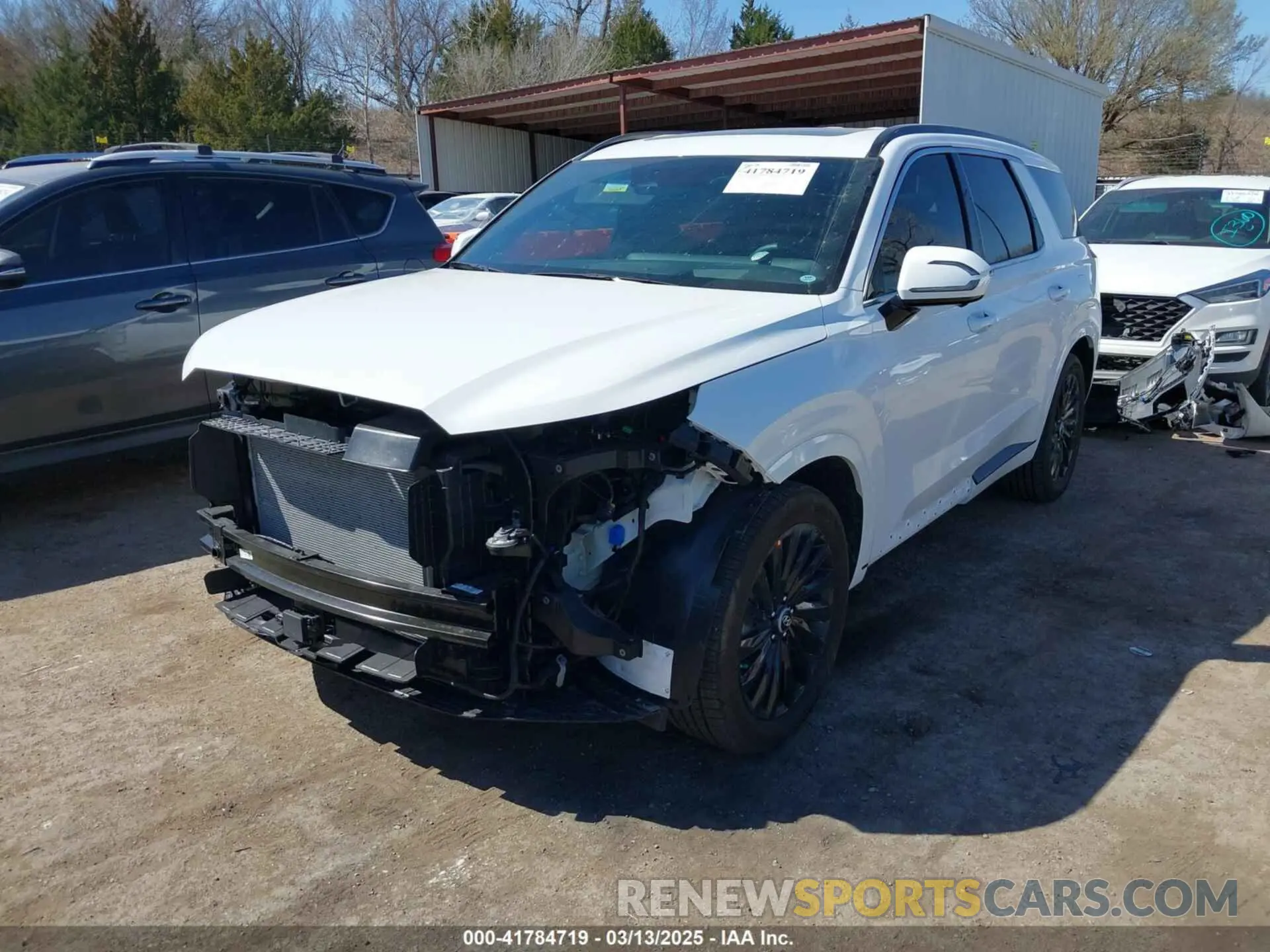 2 Photograph of a damaged car KM8R7DGE2SU880038 HYUNDAI PALISADE 2025