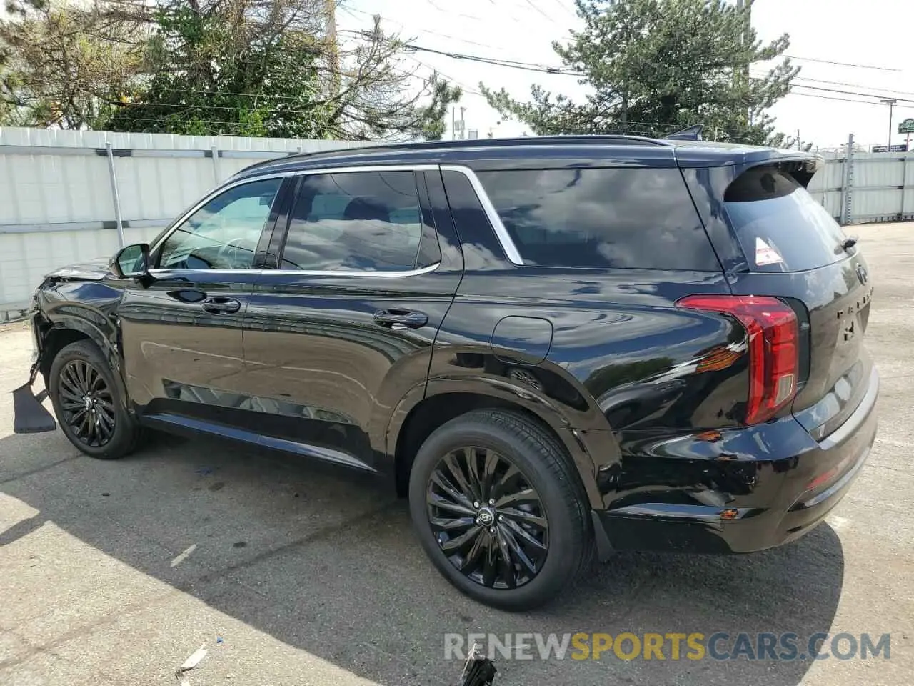 2 Photograph of a damaged car KM8R7DGE4SU873463 HYUNDAI PALISADE 2025
