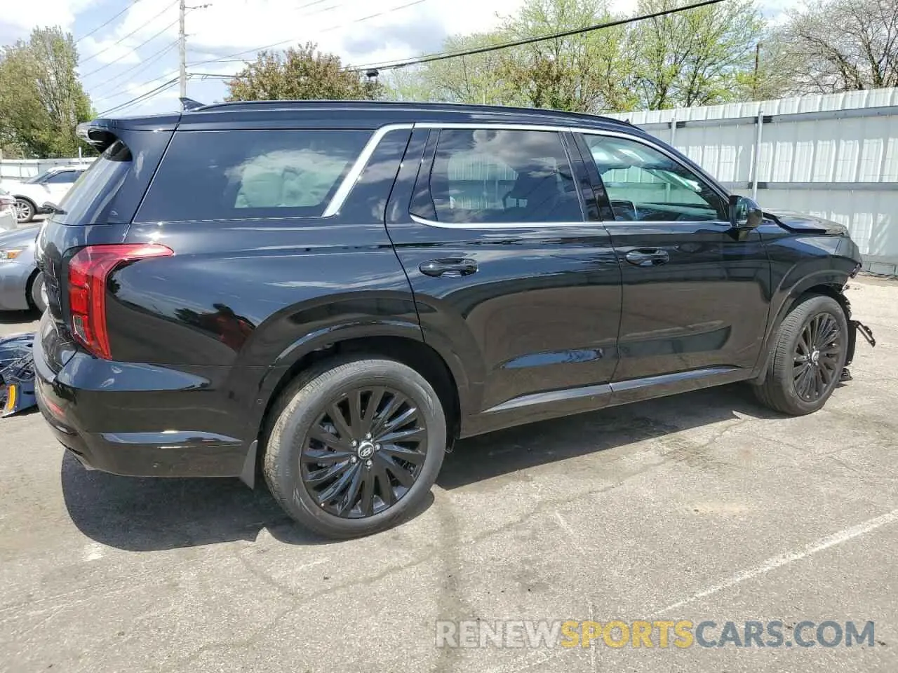 3 Photograph of a damaged car KM8R7DGE4SU873463 HYUNDAI PALISADE 2025