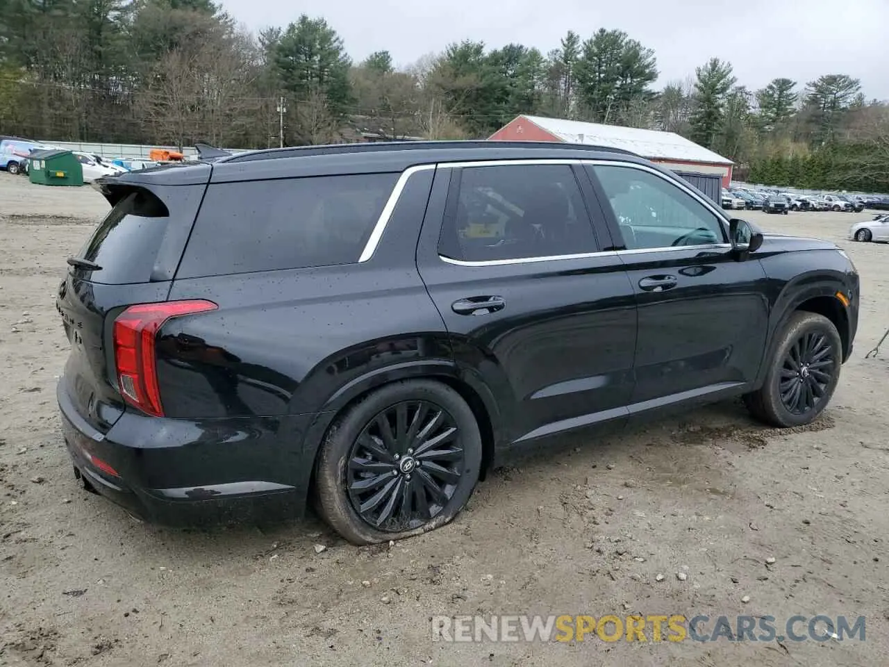3 Photograph of a damaged car KM8R7DGE4SU877884 HYUNDAI PALISADE 2025