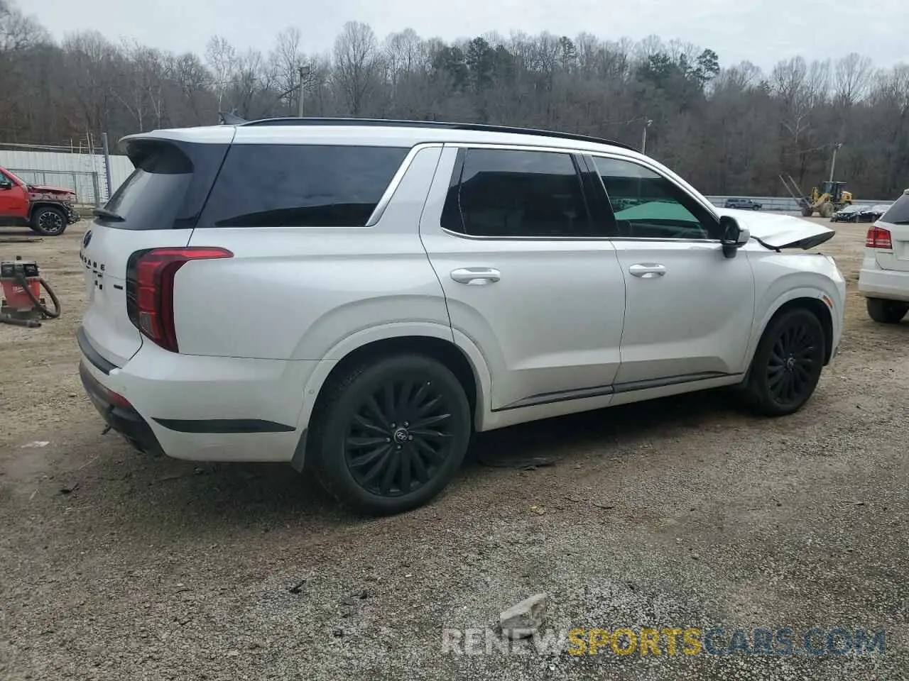 3 Photograph of a damaged car KM8R7DGE5SU830315 HYUNDAI PALISADE 2025