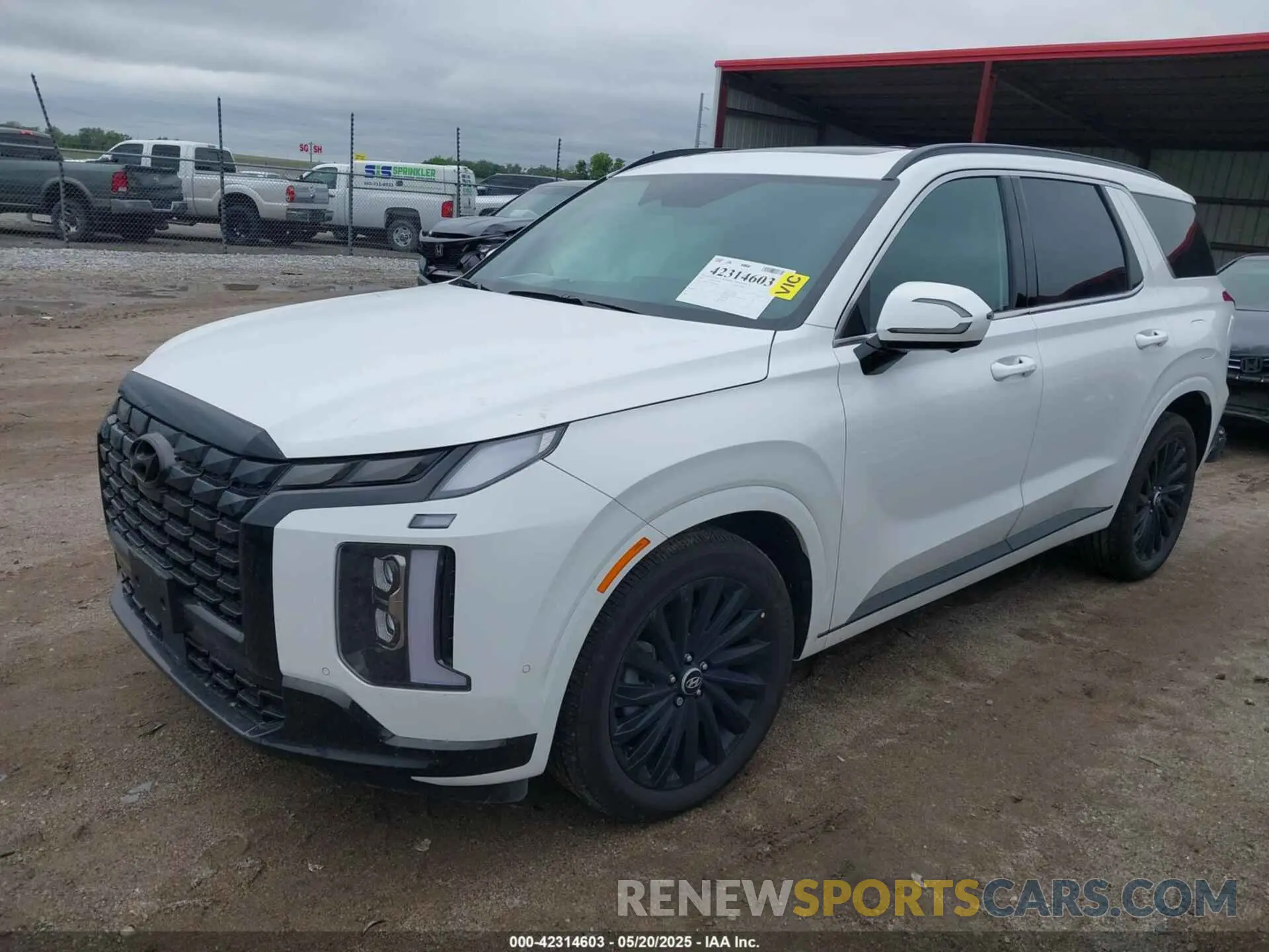 2 Photograph of a damaged car KM8R7DGE7SU873652 HYUNDAI PALISADE 2025