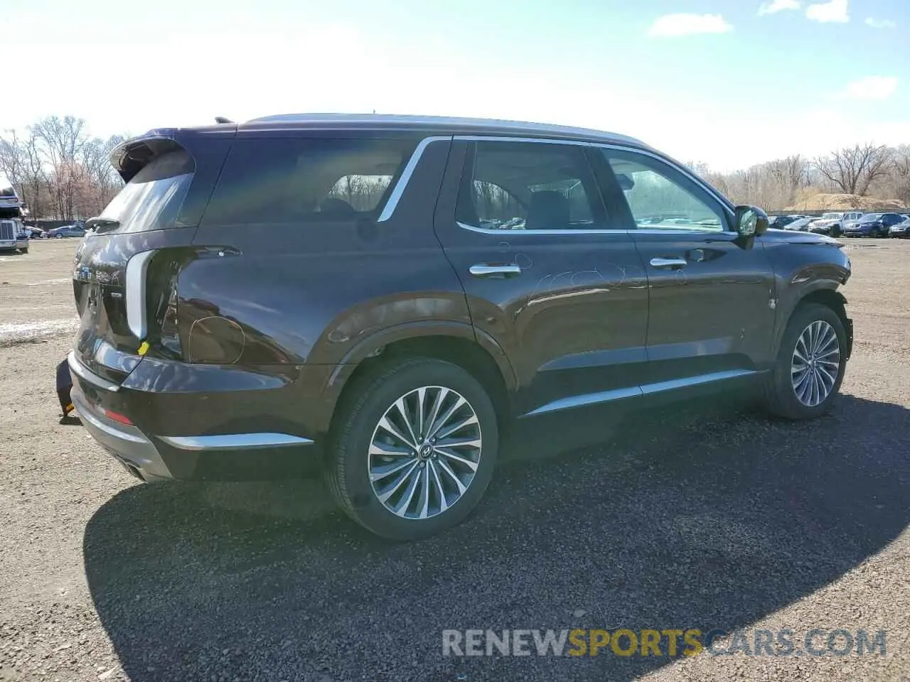 3 Photograph of a damaged car KM8R7DGE8SU825044 HYUNDAI PALISADE 2025